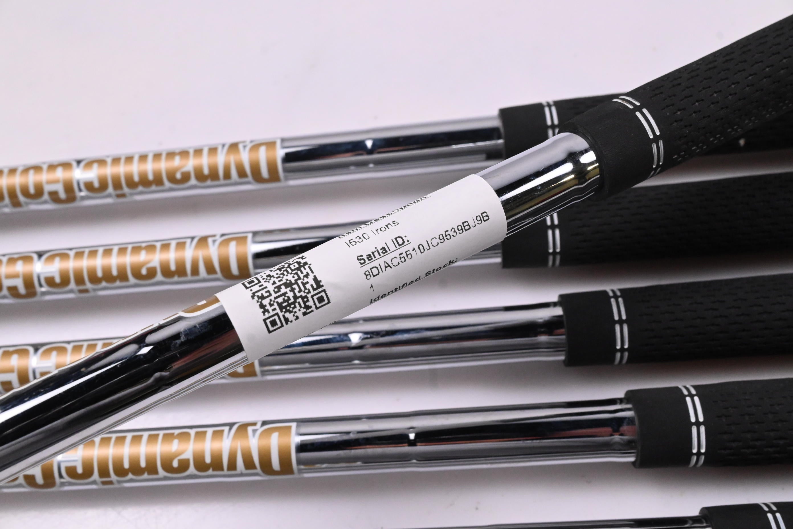 Ping i530 Irons / 5-PW+GW / Red Dot / Stiff Flex Dynamic Gold 120 S300 Shafts