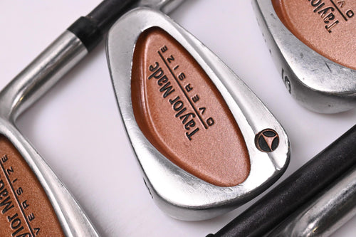 Taylormade Burner Oversize Irons / 3-PW+SW / Stiff Flex Taylormade Bubble 90