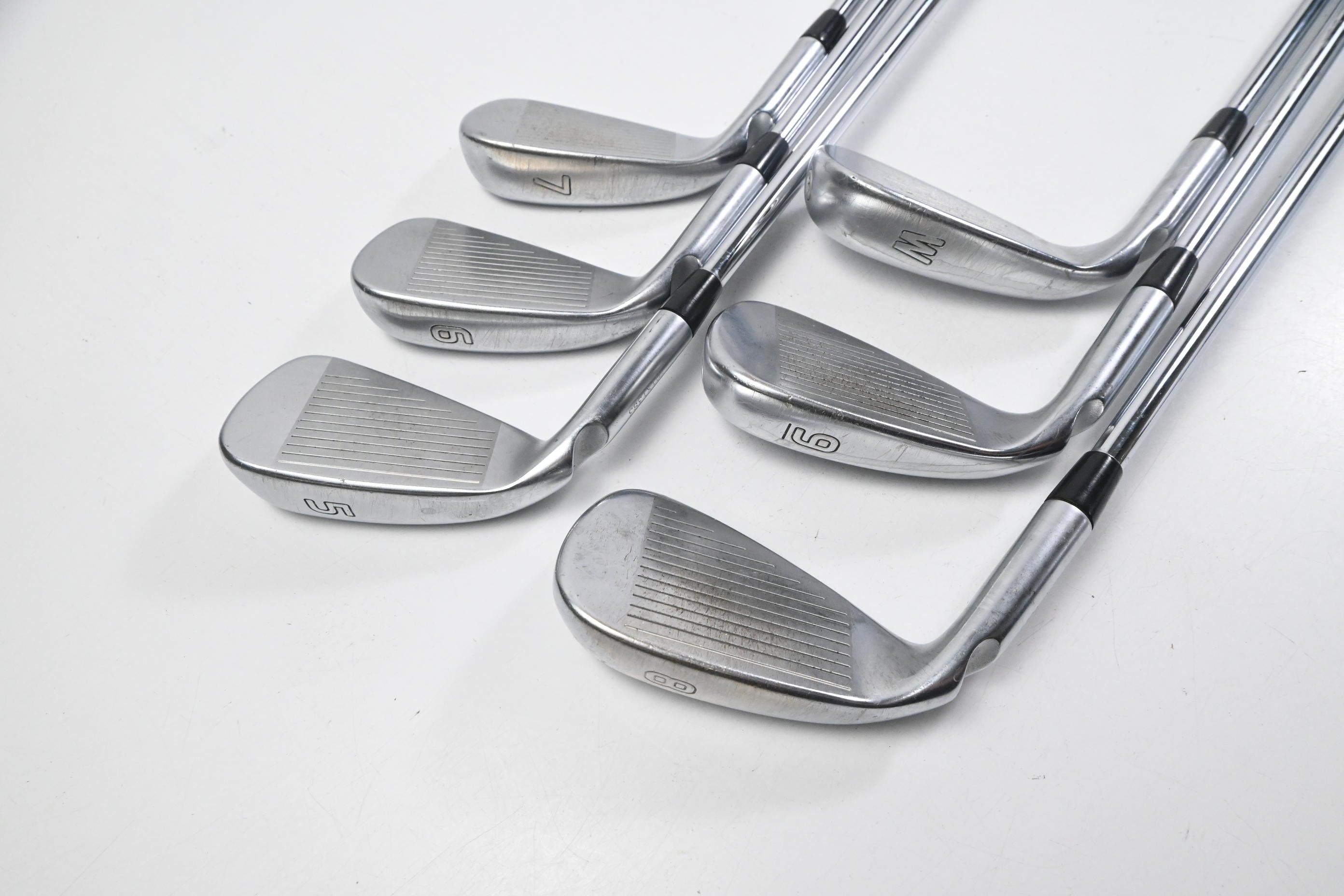 Ping G700 Irons / 5-PW / Blue Dot / Regular Flex Ping AWT 2.0 Shafts