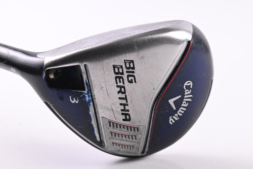 Left Hand Callaway Big Bertha 2014 #3 Wood / 15 Degree / Stiff Flex Fubuki Z 65