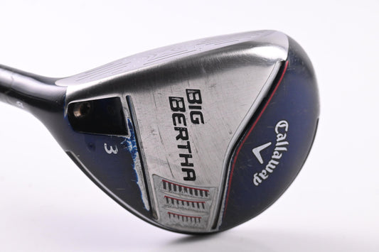Left Hand Callaway Big Bertha 2014 #3 Wood / 15 Degree / Stiff Flex Fubuki Z 65