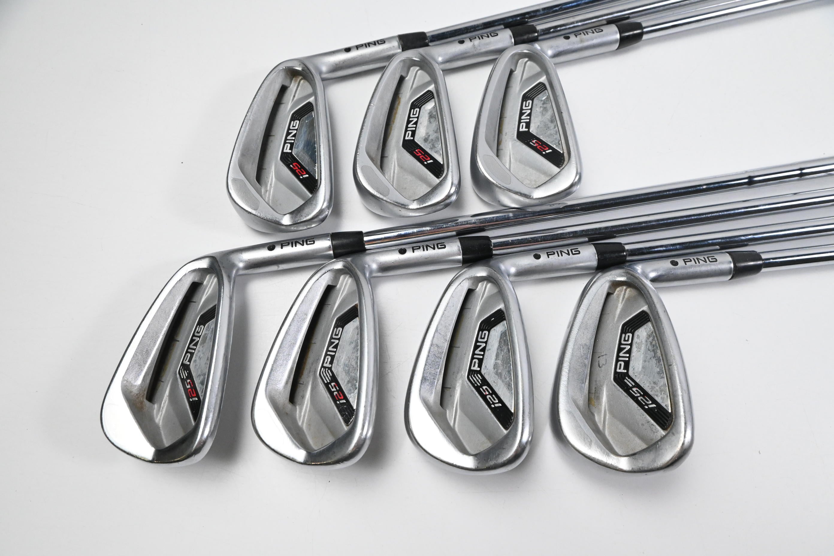 Ping i25 Irons / 4-PW / Black Dot / Regular Flex Ping CFS Shafts