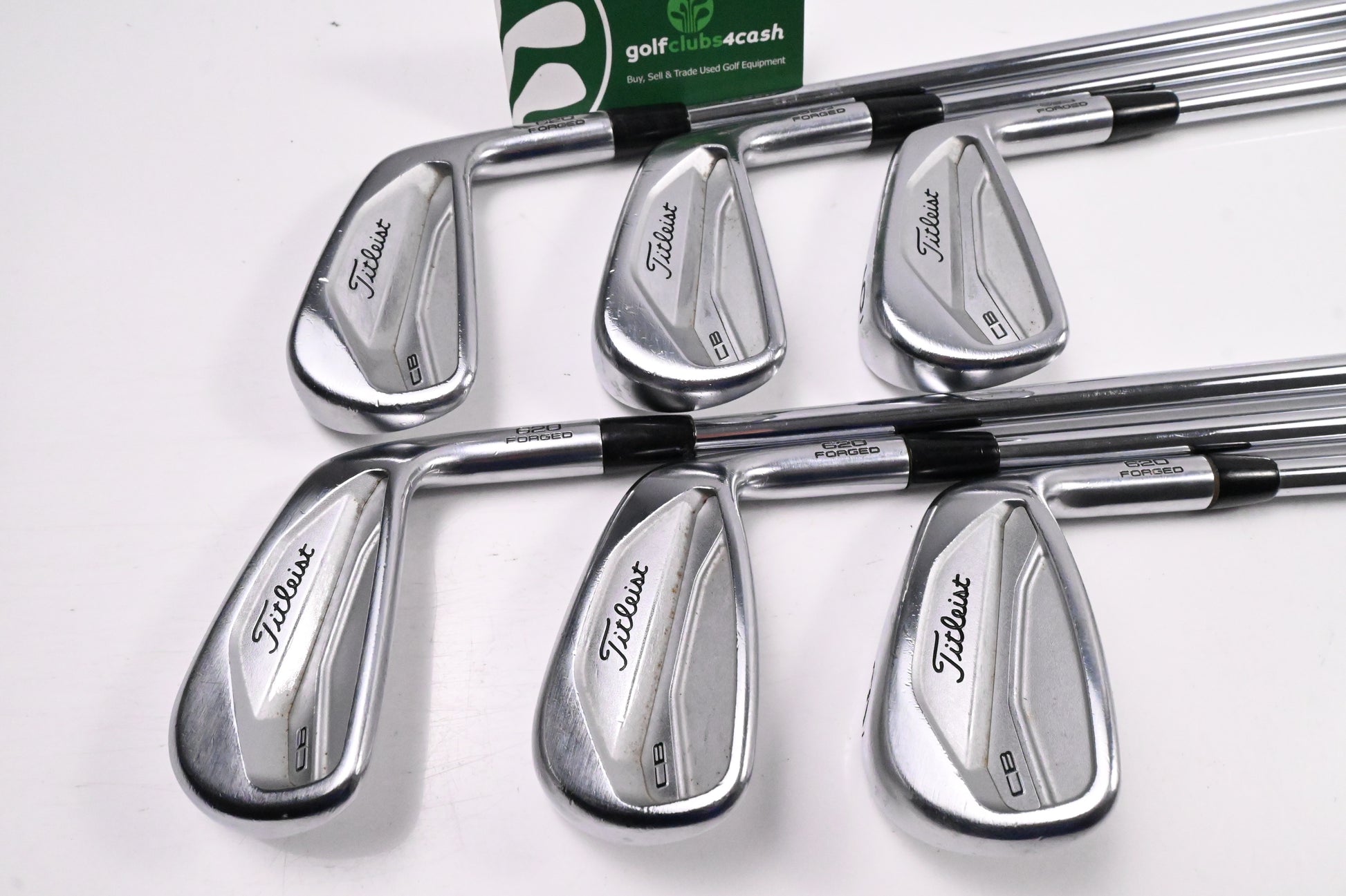 Titleist CB 620 Irons / 4-9i / X-Flex Project X Shafts