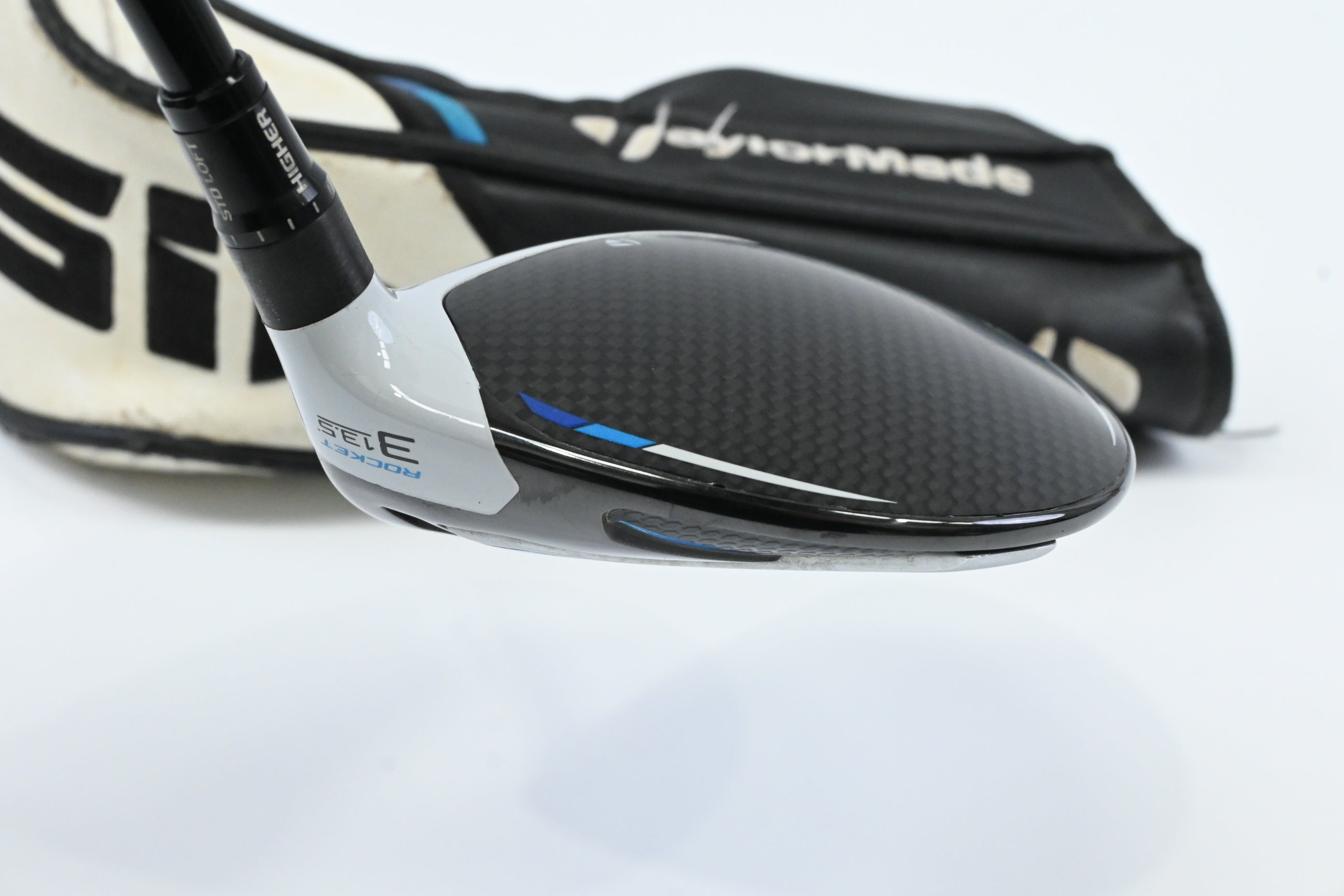 Taylormade SIM2 Ti #3 Wood / 13.5 Degree / Stiff Flex Tensei AV Raw Blue 65