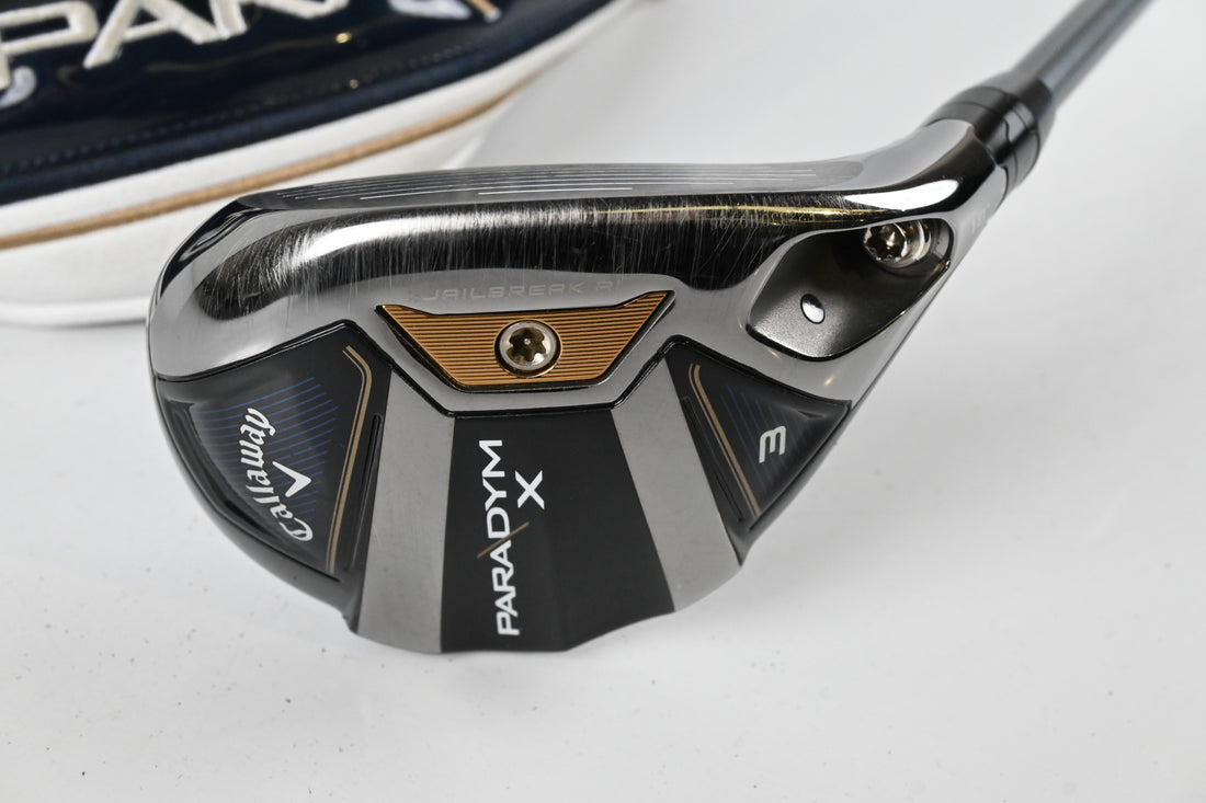Callaway Paradym X #3 Hybrid / 18 Degree / Regular Flex Hzrdus Silver 65 Shaft