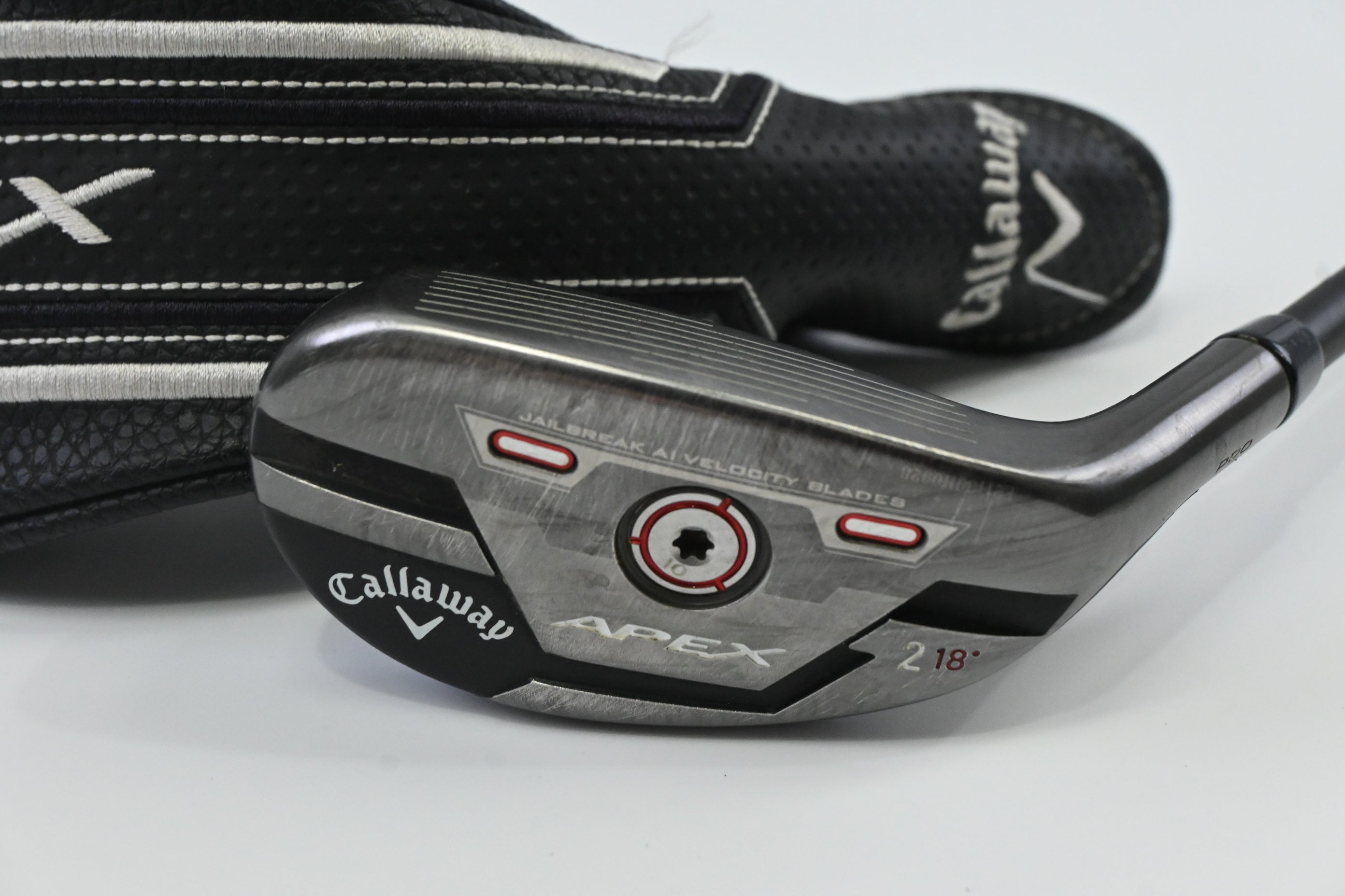 Callaway Apex 21 #2 Hybrid / 18 Degree / Stiff Flex MMT 80 Shaft