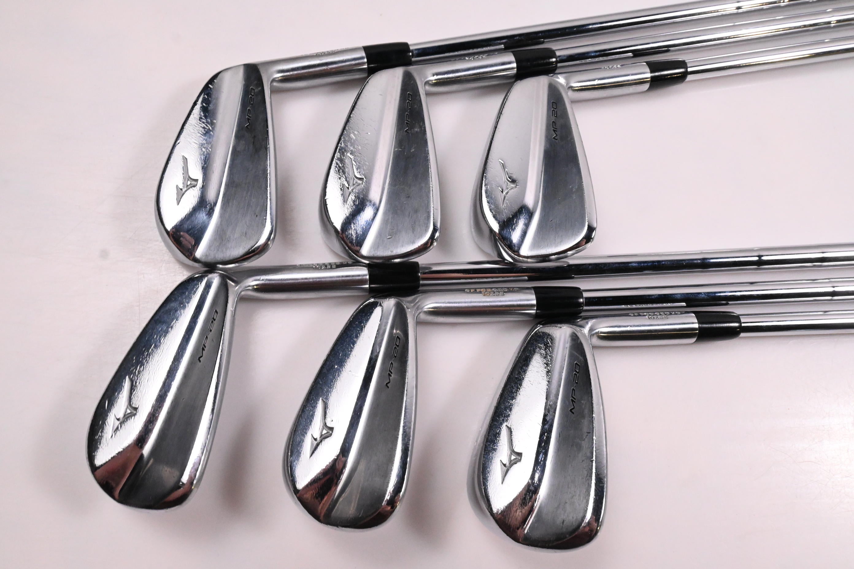 Mizuno MP-20 Blade Irons / 5-PW / Stiff Flex KBS Tour Lite Shafts