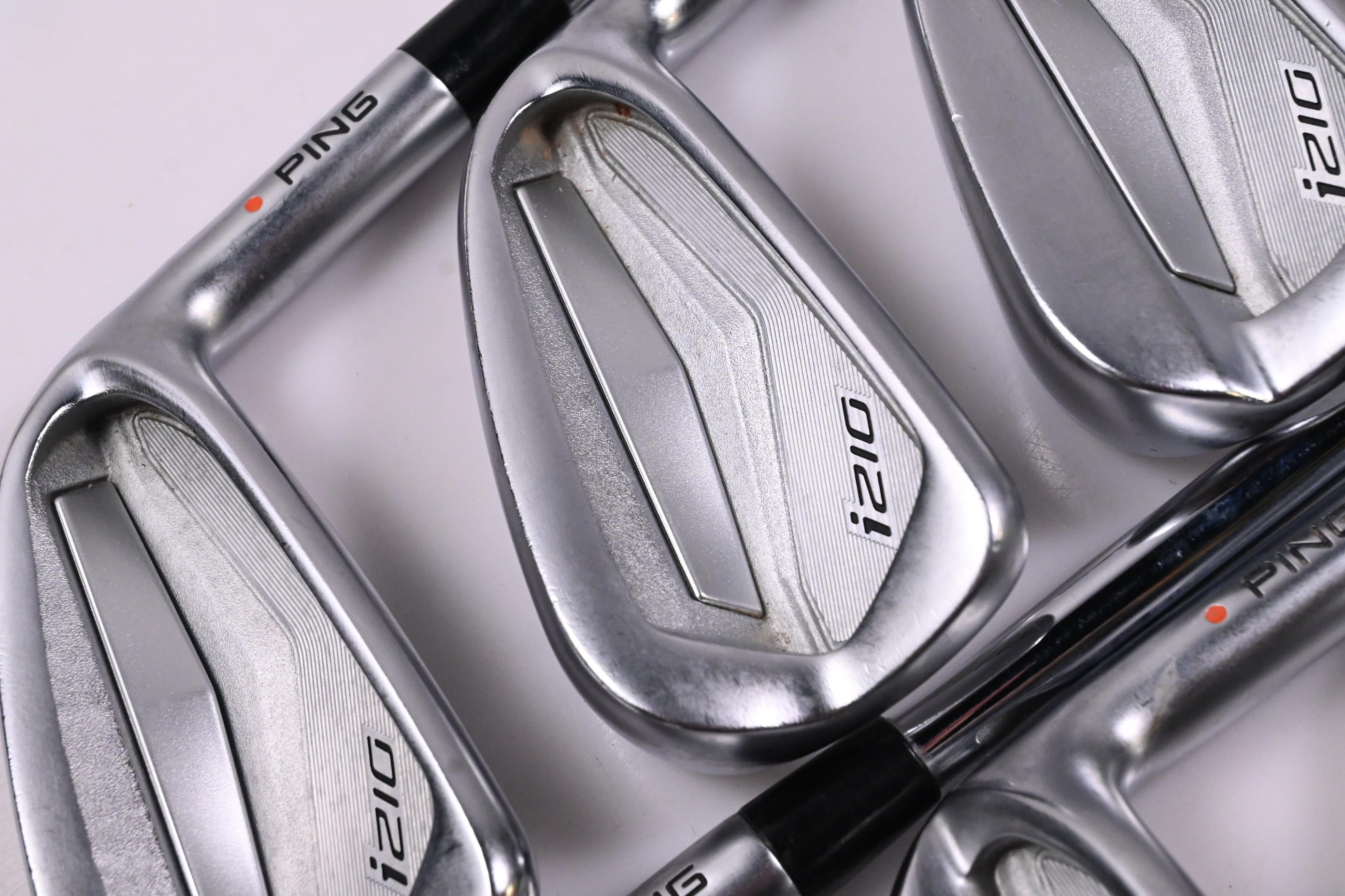 Ping i210 Irons / 5-PW / Orange Dot / Stiff Flex N.S.Pro Modus³ Tour 105 Shafts
