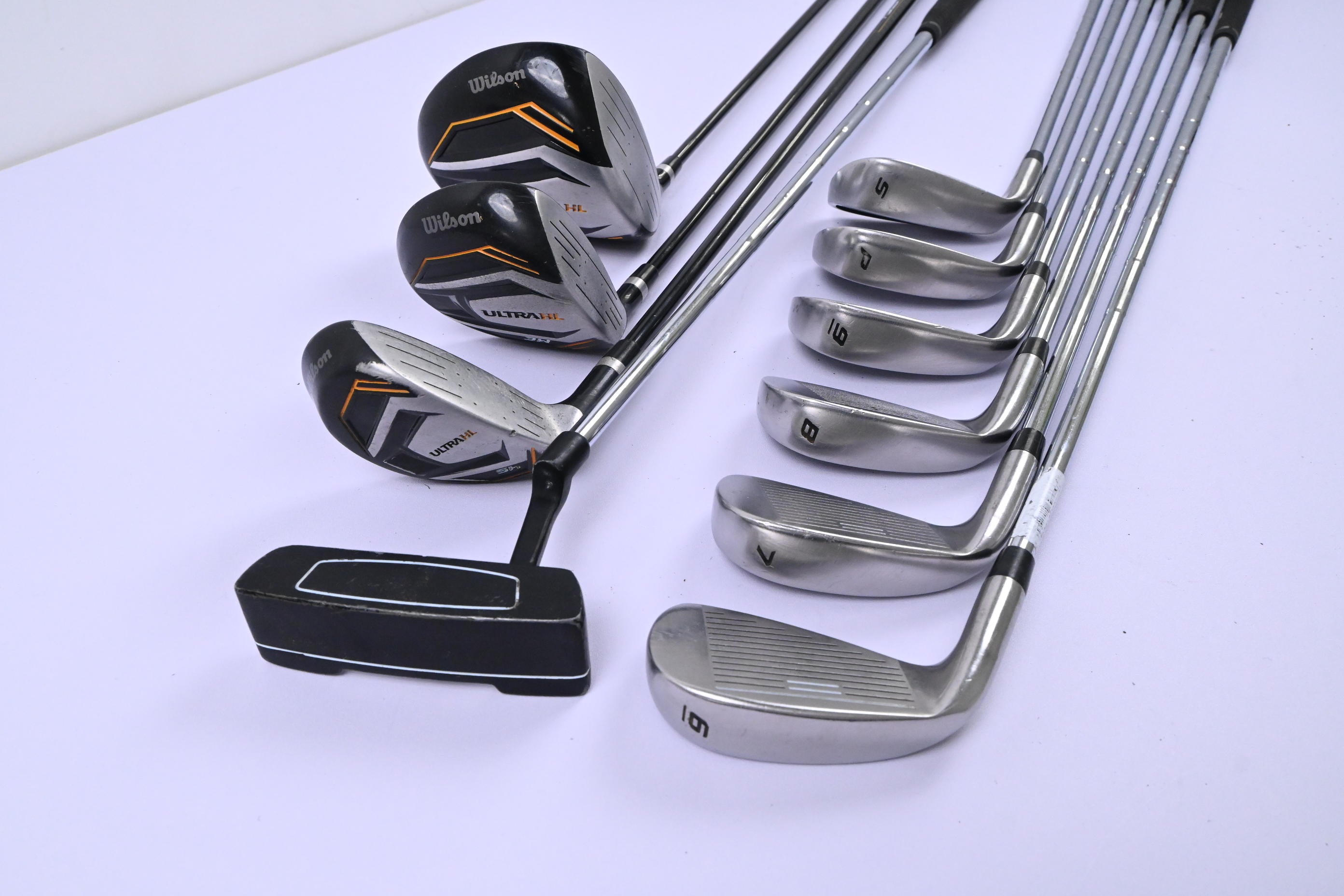 Wilson Ultra HL Package Set / Woods, Irons, Putter, Bag