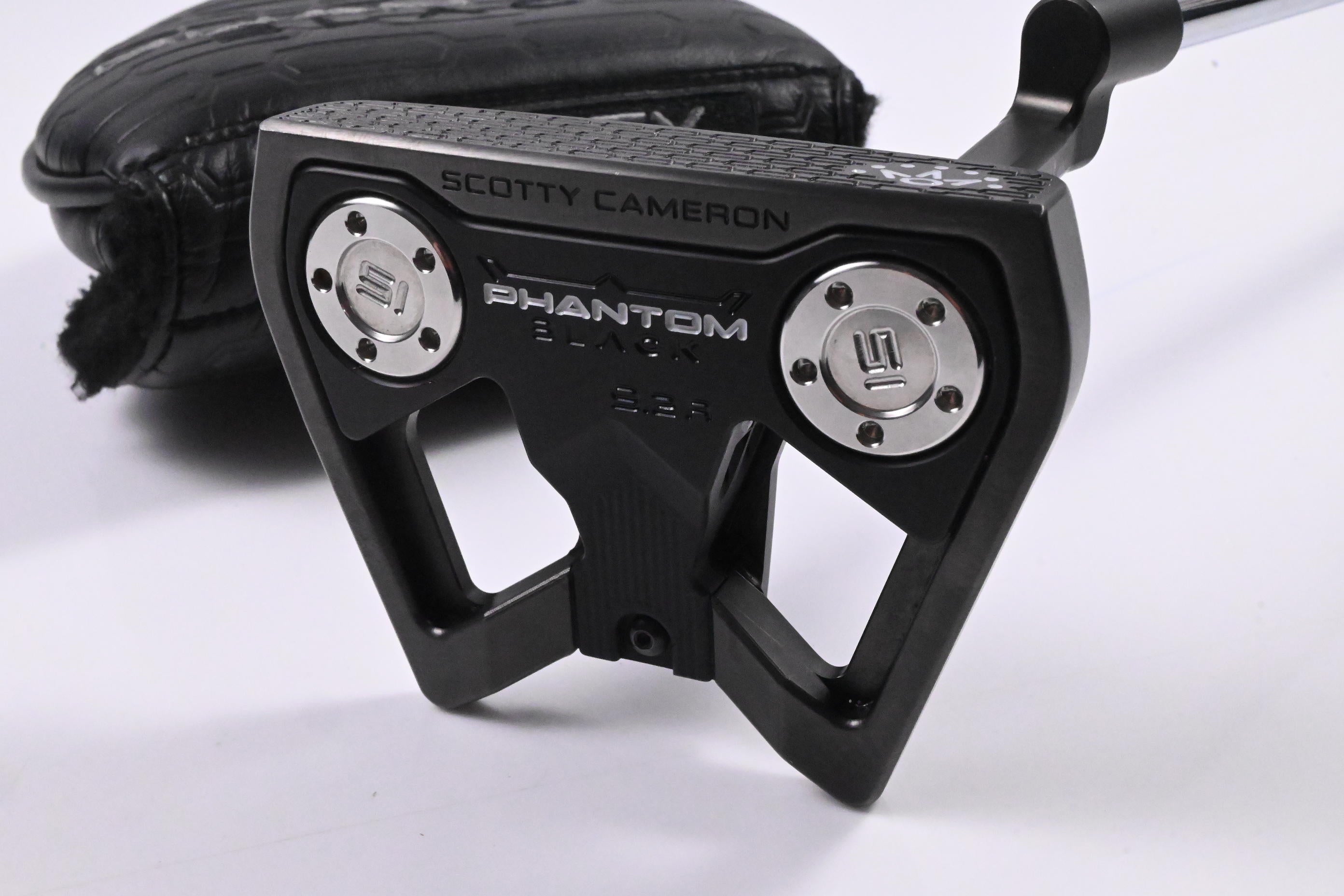 Scotty Cameron Phantom Black 9.2R Plumber's Neck Putter / 34 Inch