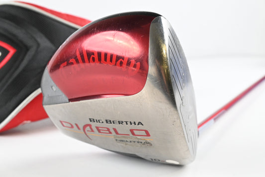 Callaway Big Bertha Diablo Driver / 10 Degree / Stiff Flex Aldila DVS 65 Shaft