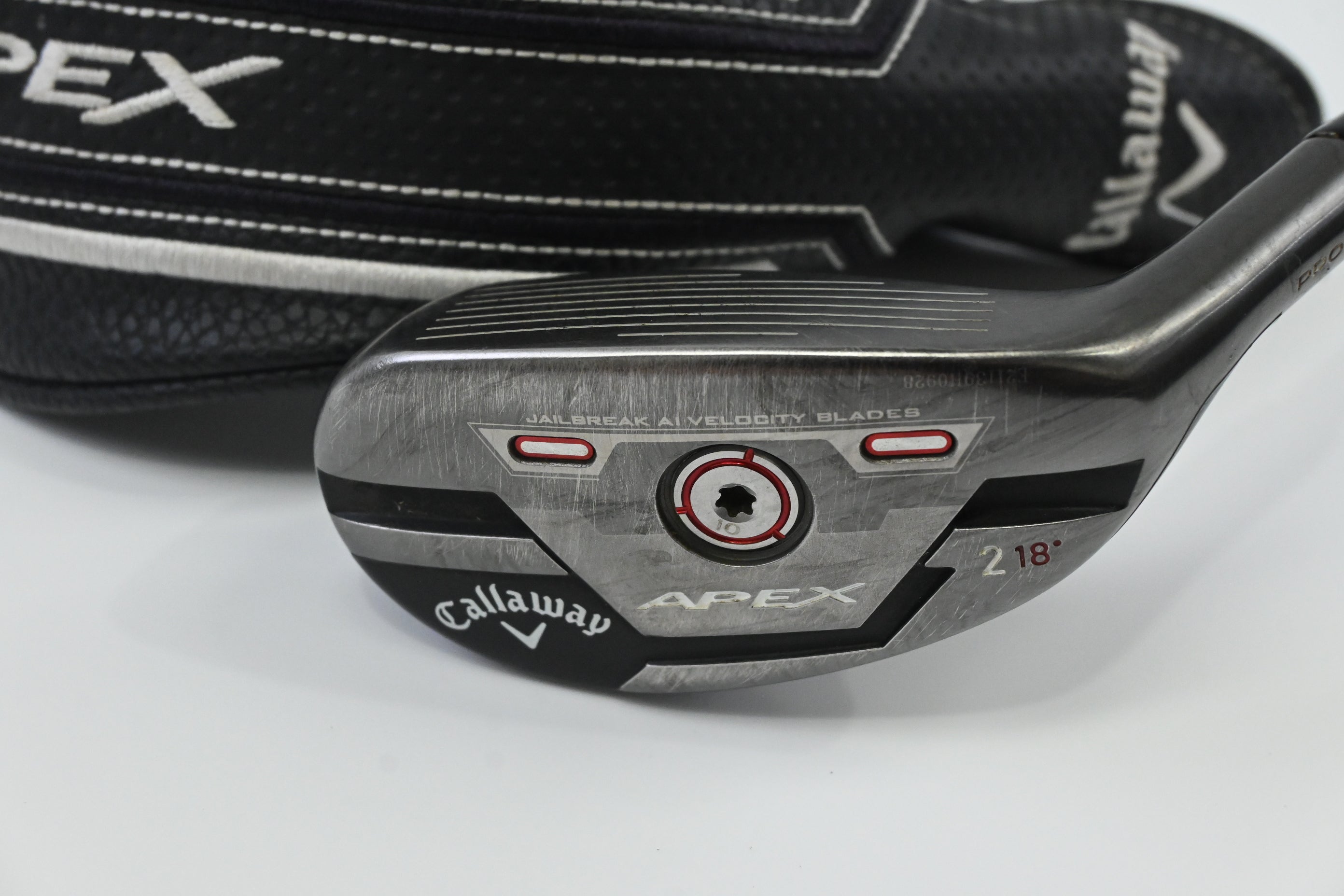 Callaway Apex 21 #2 Hybrid / 18 Degree / Stiff Flex MMT 80 Shaft