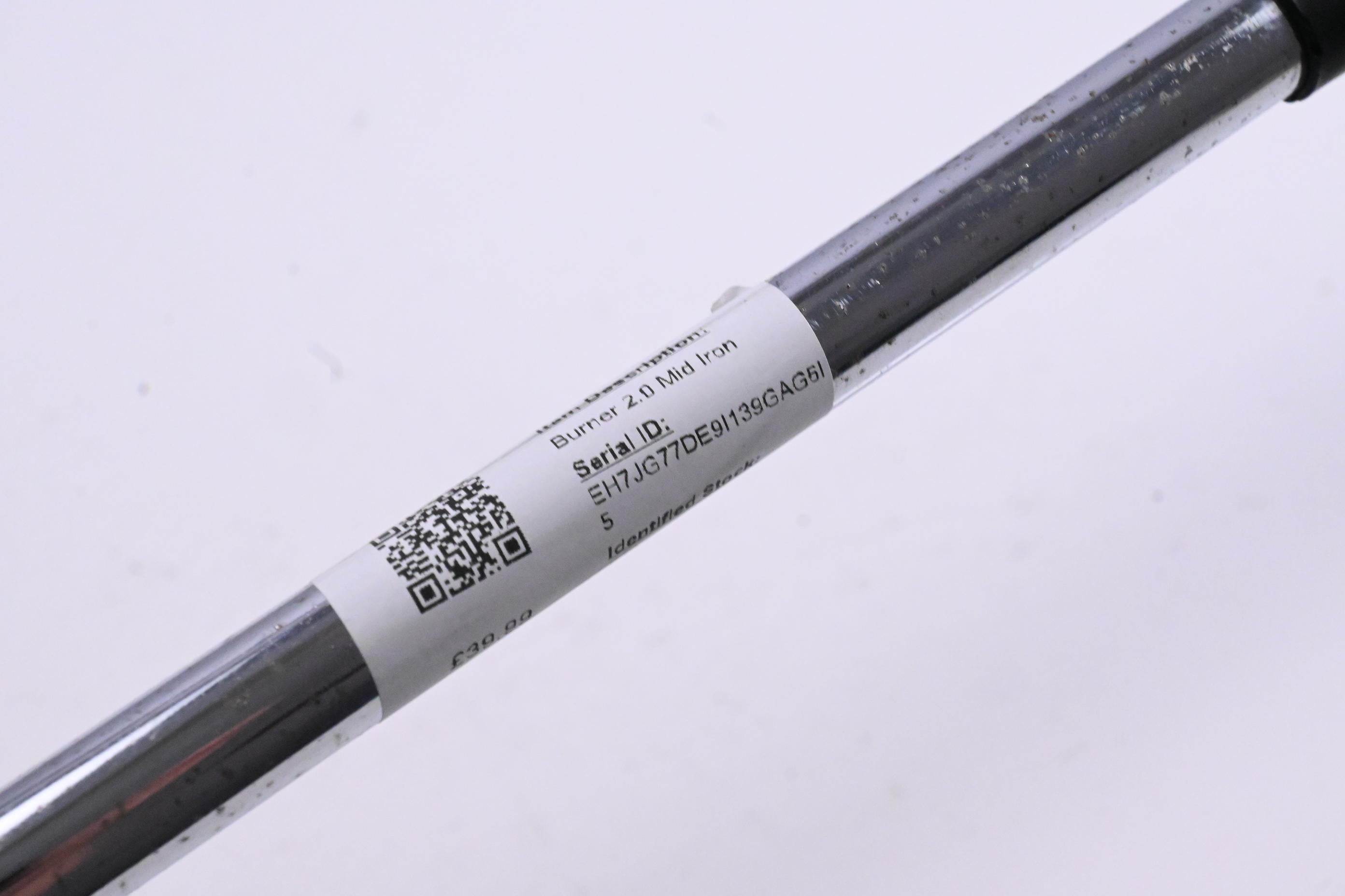Taylormade Burner 2.0 #5 Iron / 24 Degree / Stiff Flex Project X Flighted Shaft