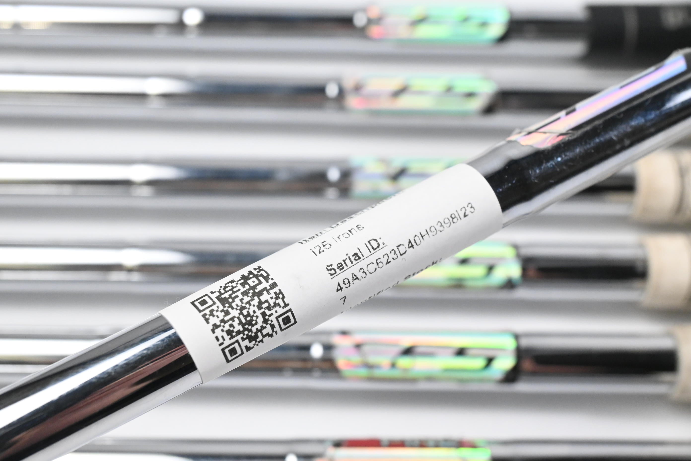 Ping i25 Irons / 4-PW / Black Dot / Regular Flex Ping CFS Shafts