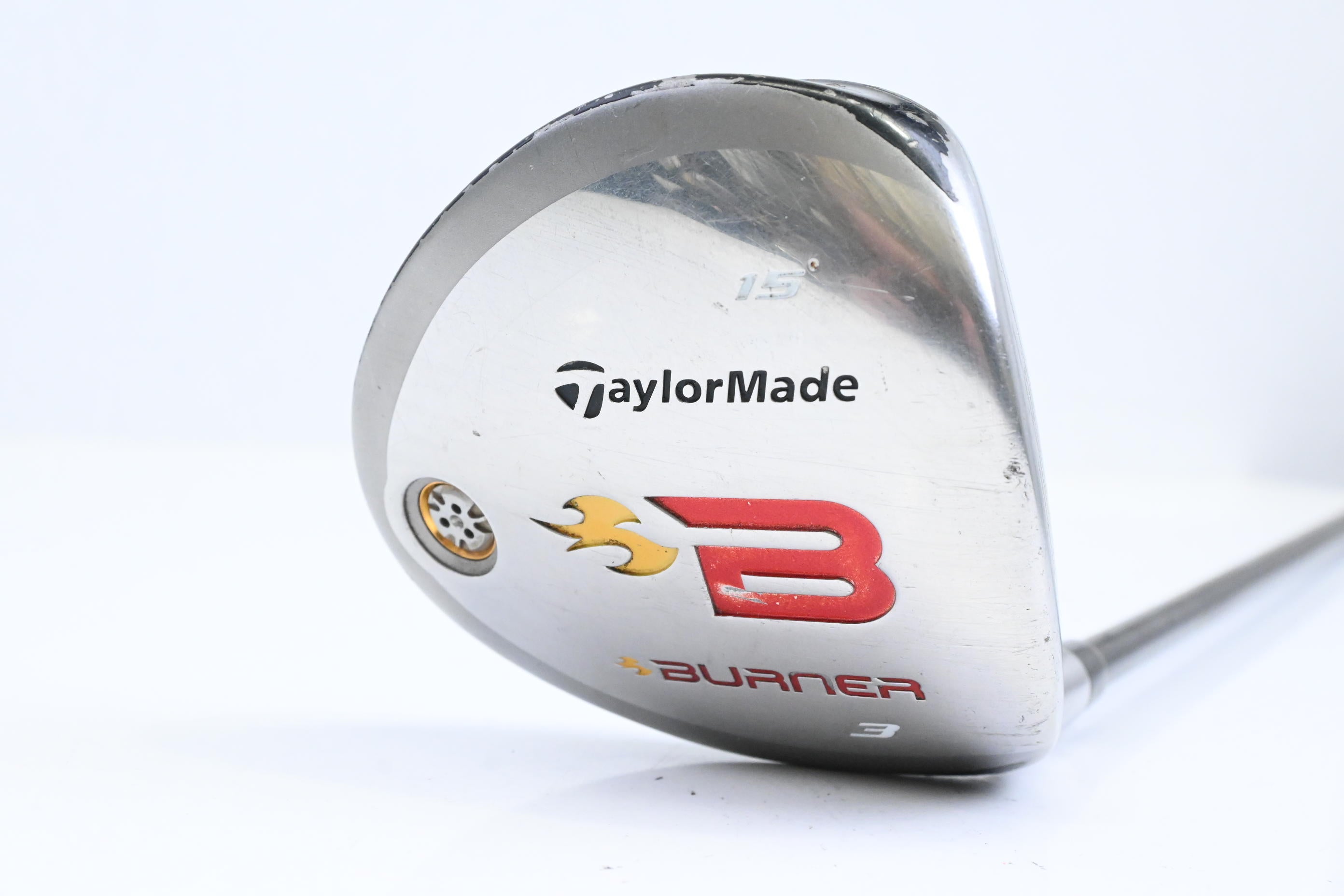 Taylormade Burner 2008 #3 Wood / 15 Degree / Regular Flex Taylormade Reax 49