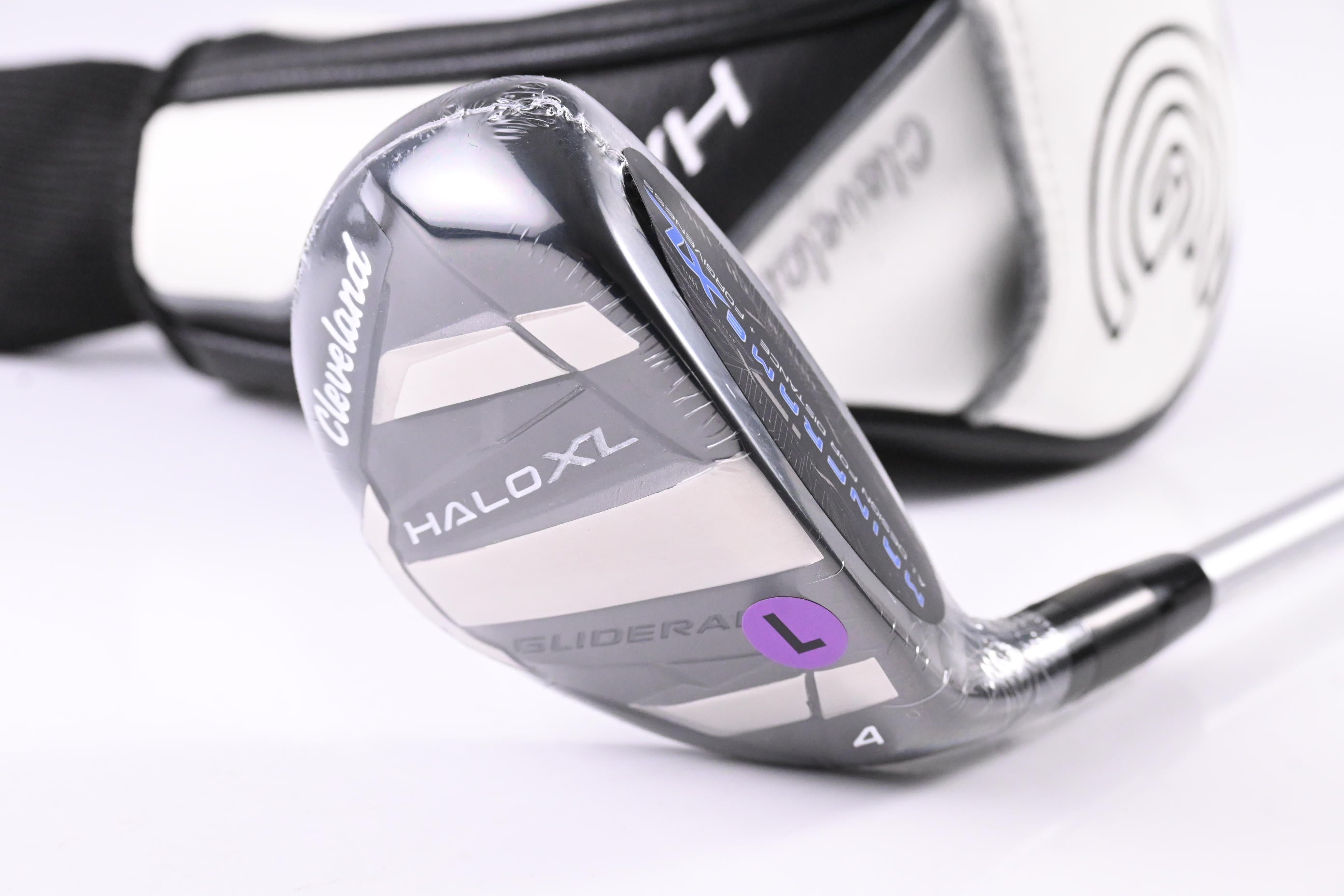 Ladies Cleveland Halo XL #4 Hybrid / 21 Degree / Ladies Flex Aldila Ascent PL