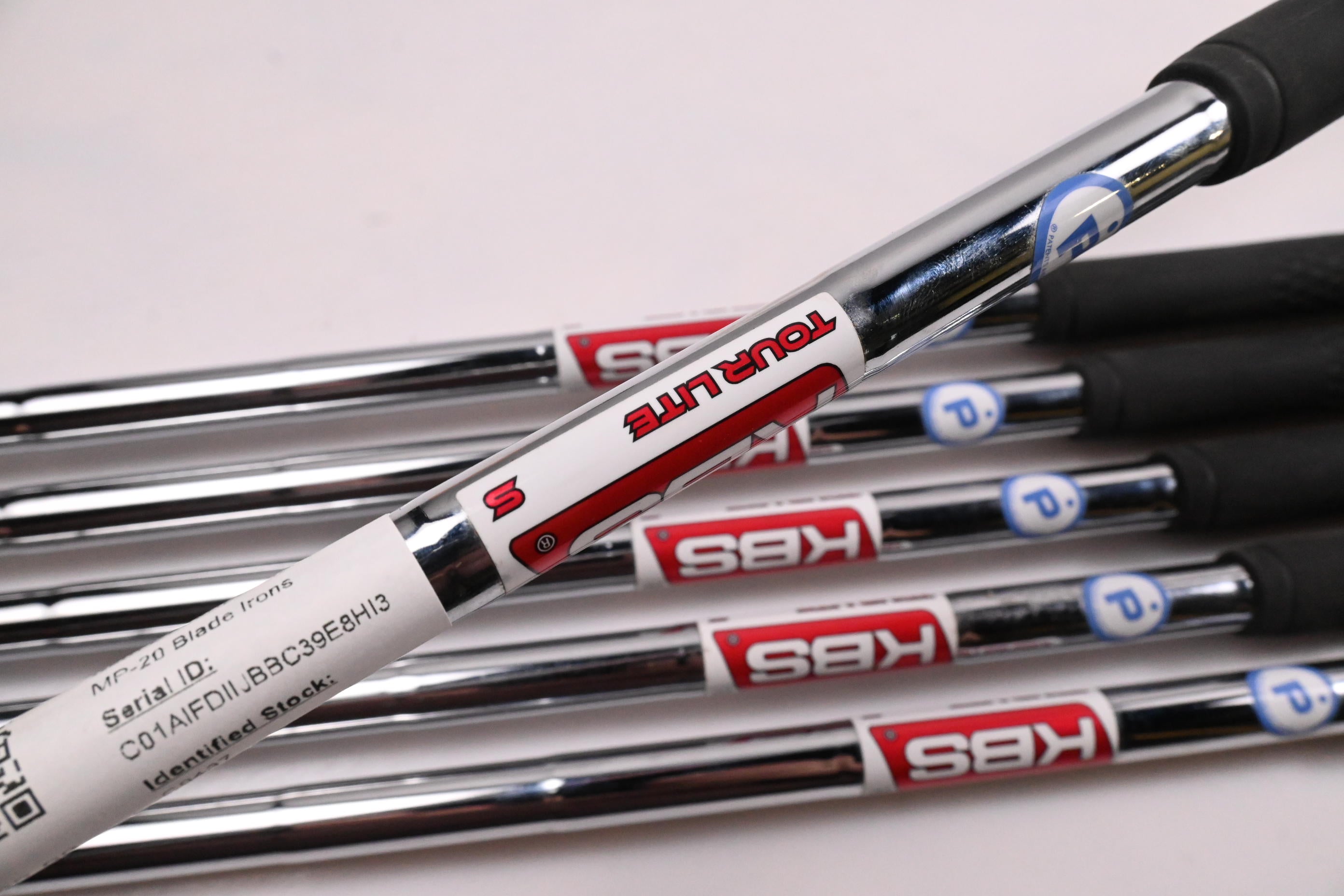 Mizuno MP-20 Blade Irons / 5-PW / Stiff Flex KBS Tour Lite Shafts