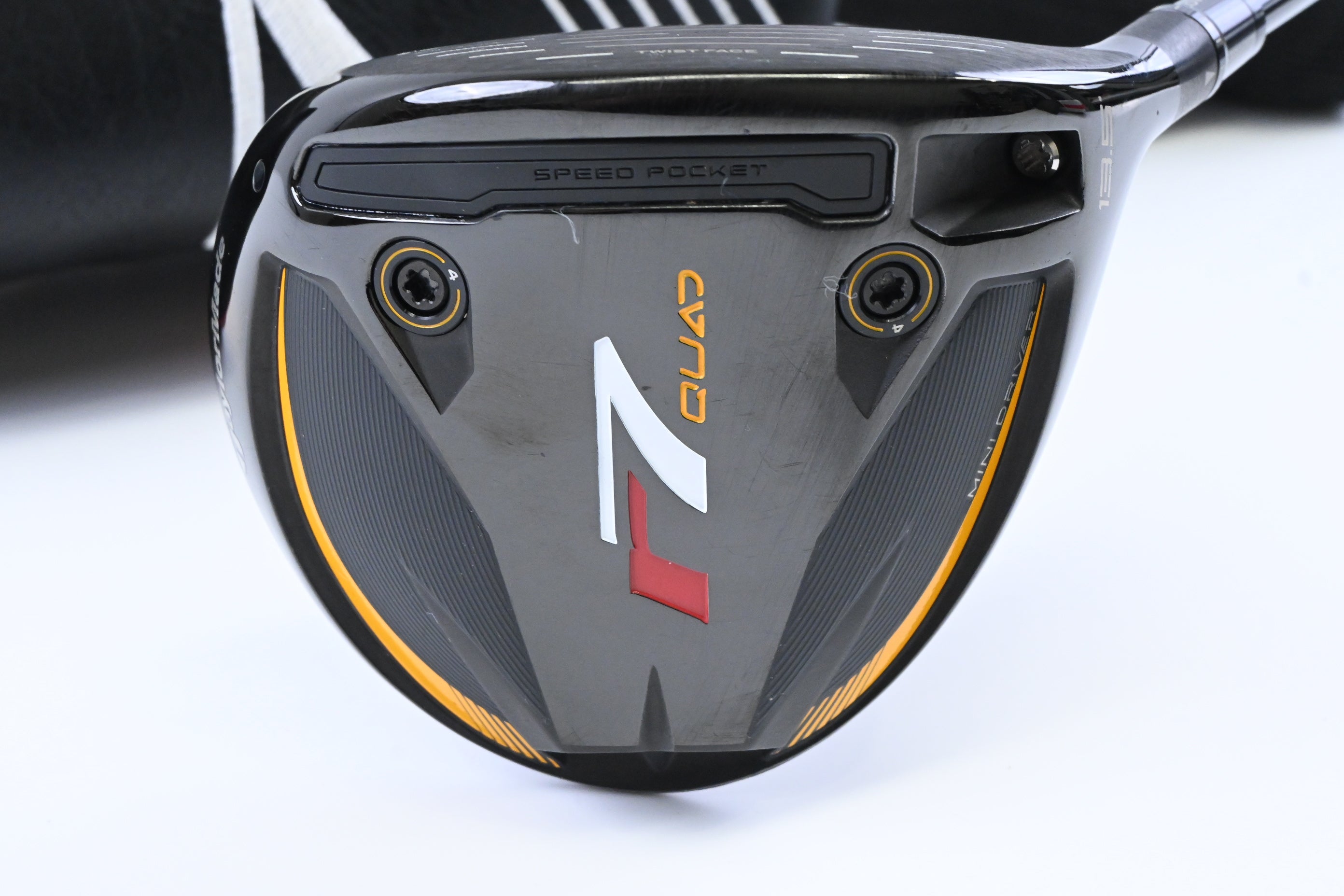 Taylormade R7 Quad Mini Driver / 13.5 Degree / Stiff Flex Fujikura Speeder MD 6