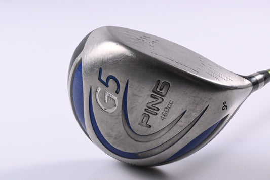 Ping G5 Driver / 9 Degree / Stiff Flex Aldila NV Green Shaft