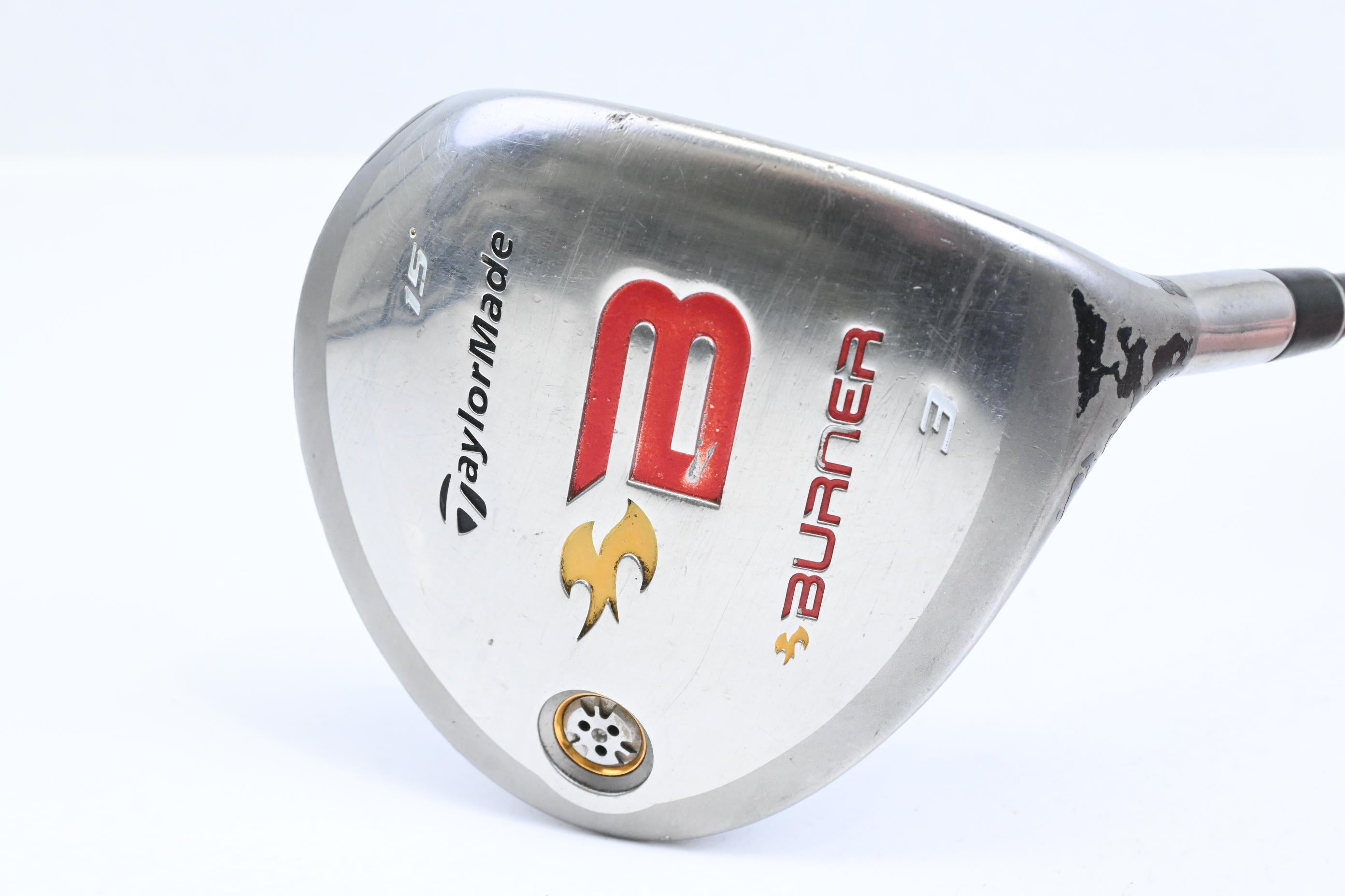 Taylormade Burner 2008 #3 Wood / 15 Degree / Regular Flex Taylormade Reax 49