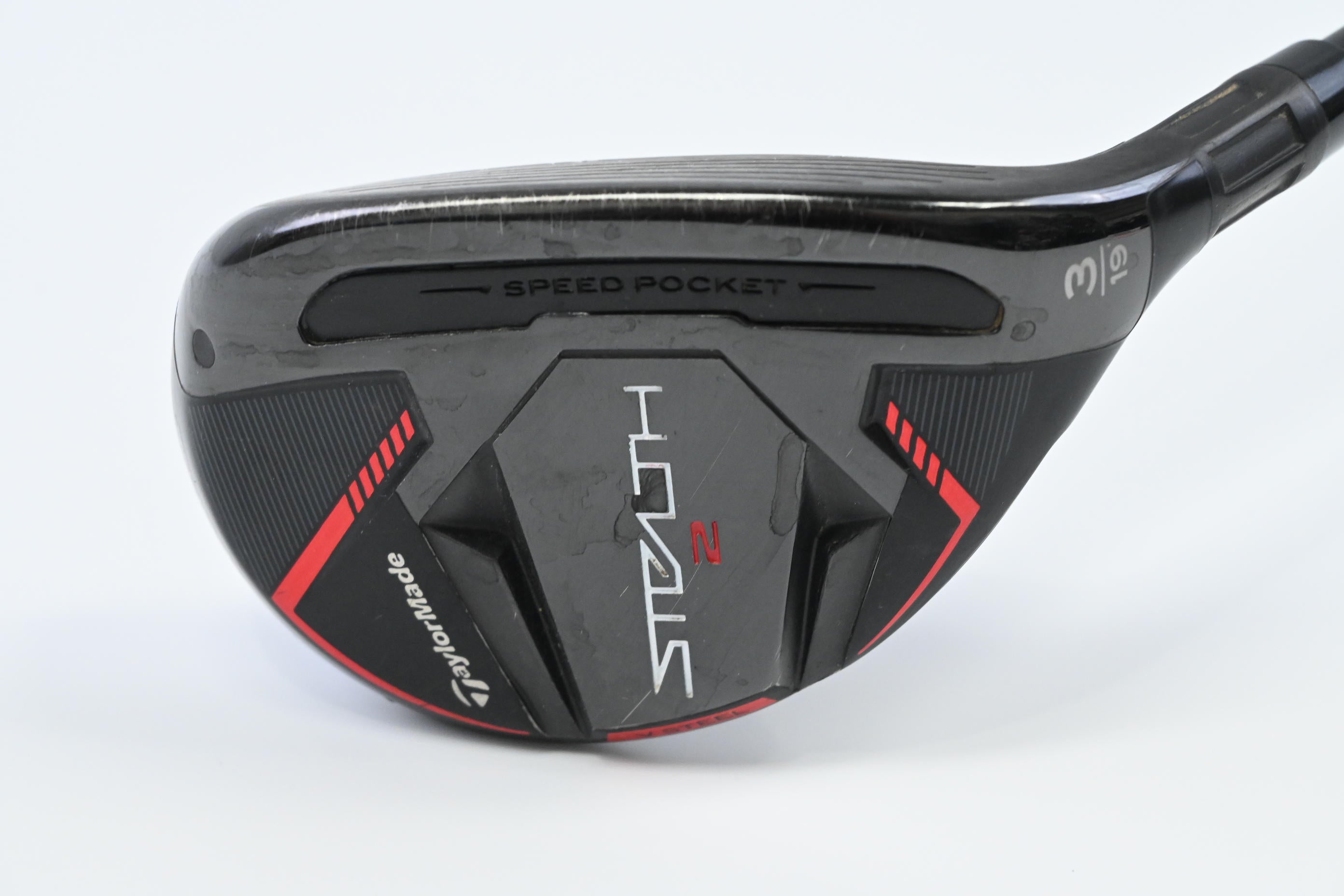 Taylormade Stealth 2 #3 Hybrid / 19 Degree / Stiff Flex Fujikura Ventus TR Red 7