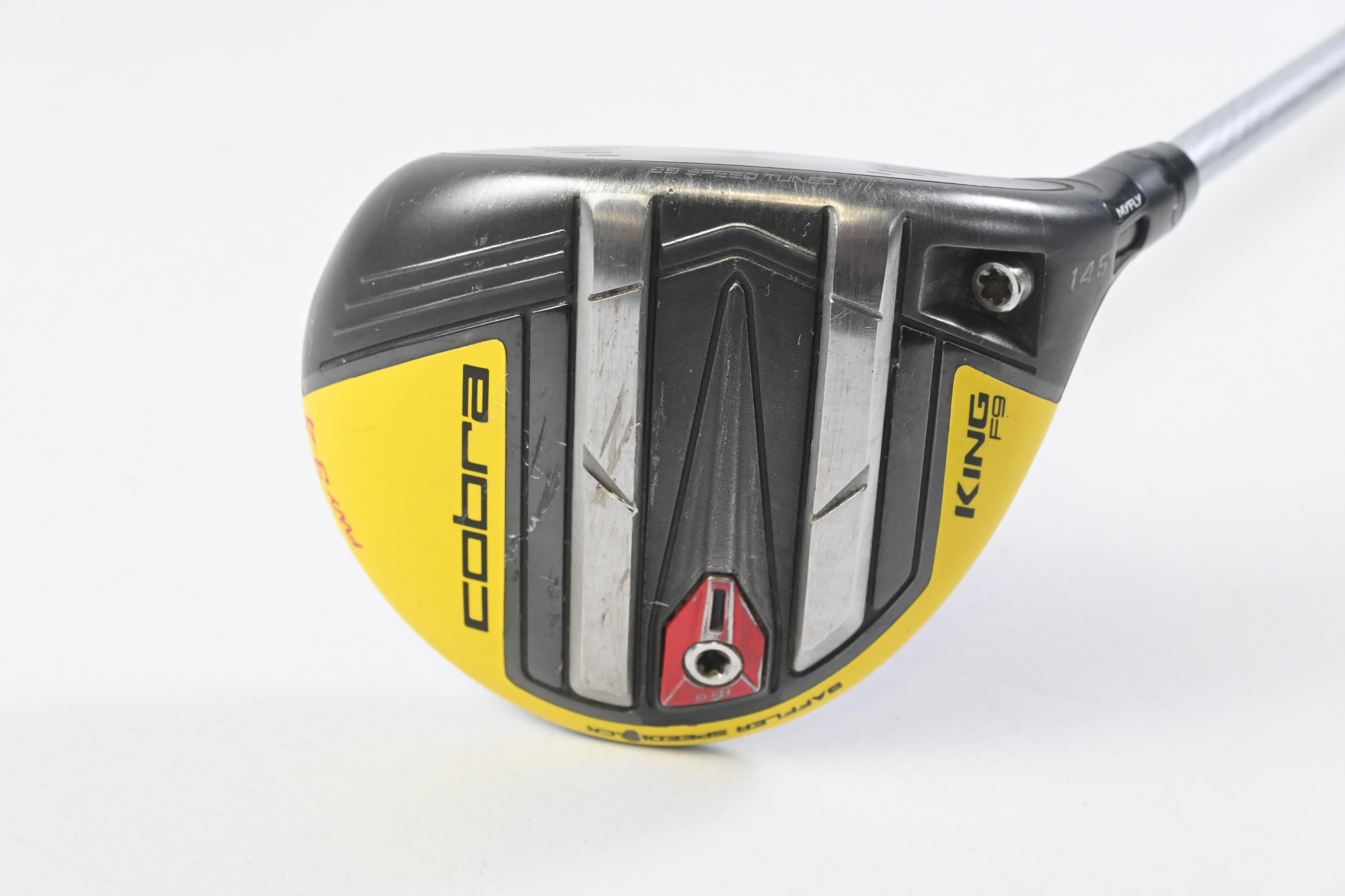 Cobra King F9 #3-4 Wood / 14.5 Degree / Regular Flex EvenFlow Green 55 Shaft