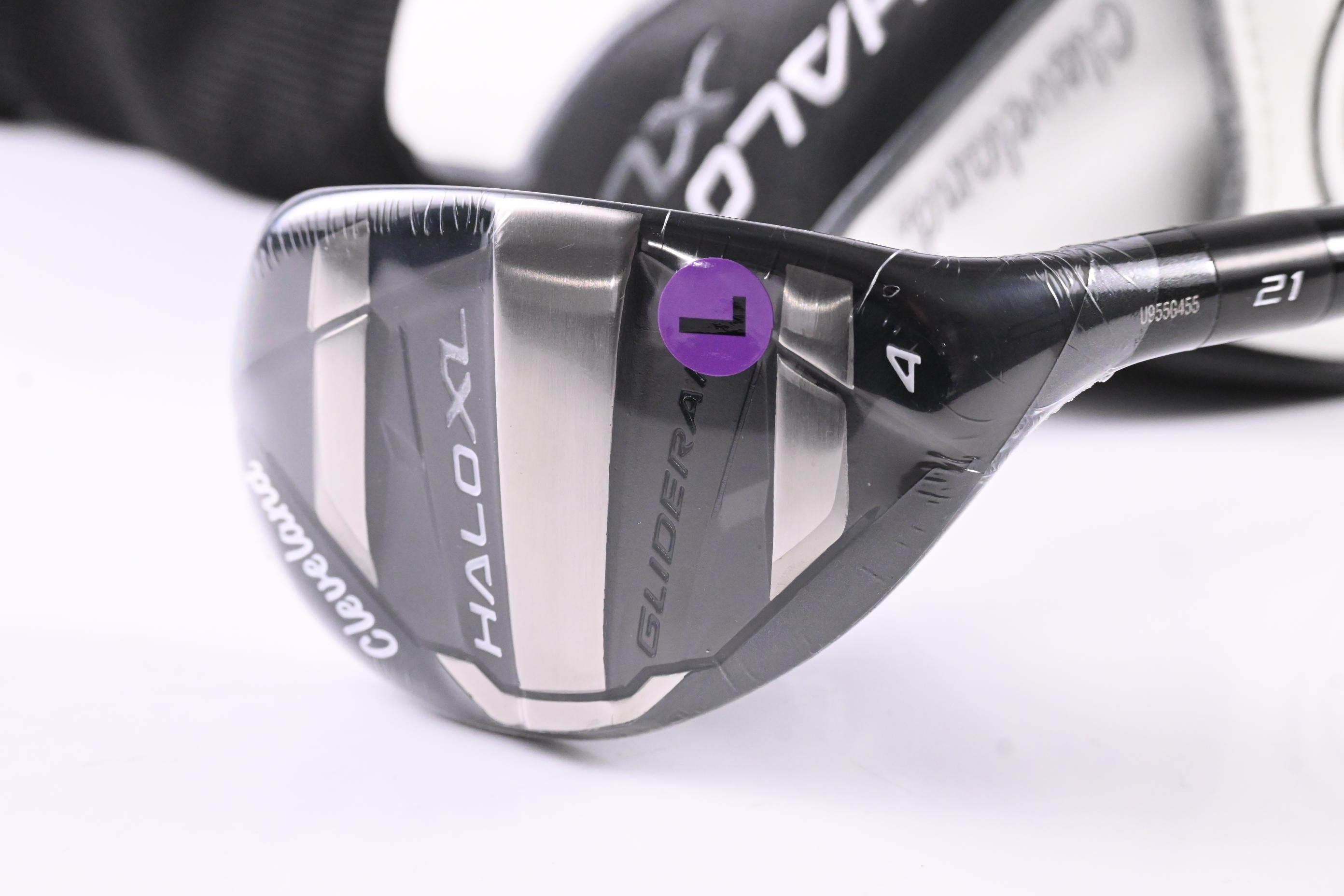 Ladies Cleveland Halo XL #4 Hybrid / 21 Degree / Ladies Flex Aldila Ascent PL