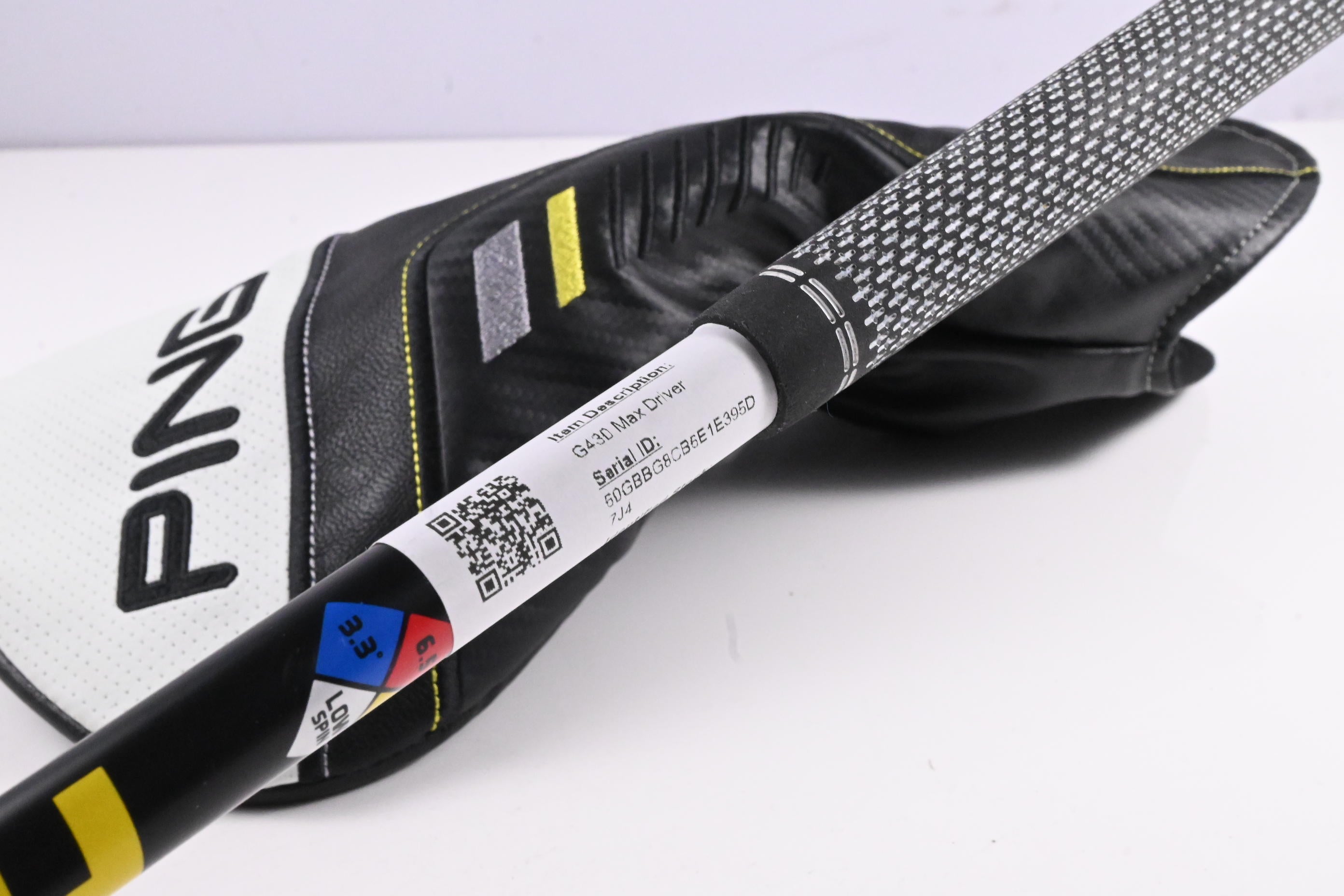 Left Hand Ping G430 Max Driver / 12 Degree / X-Flex HZRDUS Yellow 63 Shaft