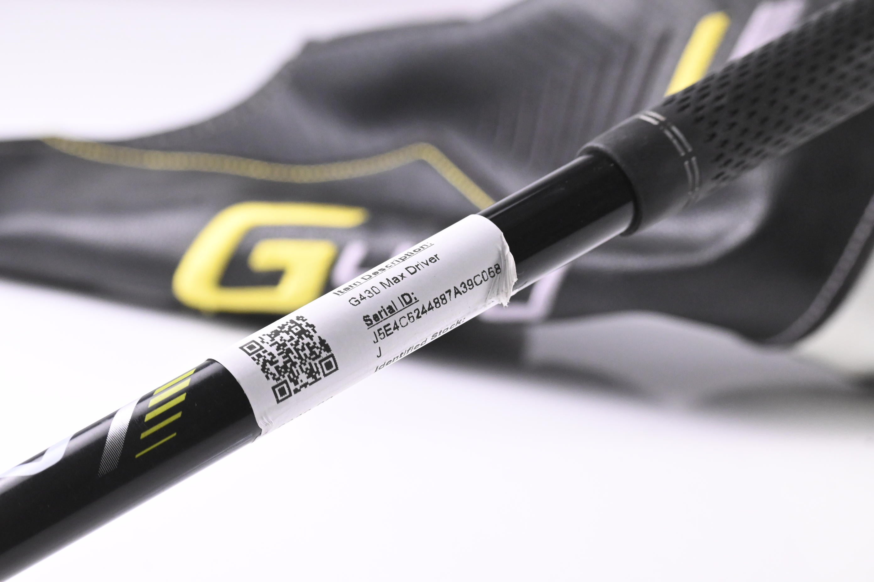 Ping G430 Max Driver / 10.5 Degree / Senior Flex Ping Alta CB Black 55 Shaft