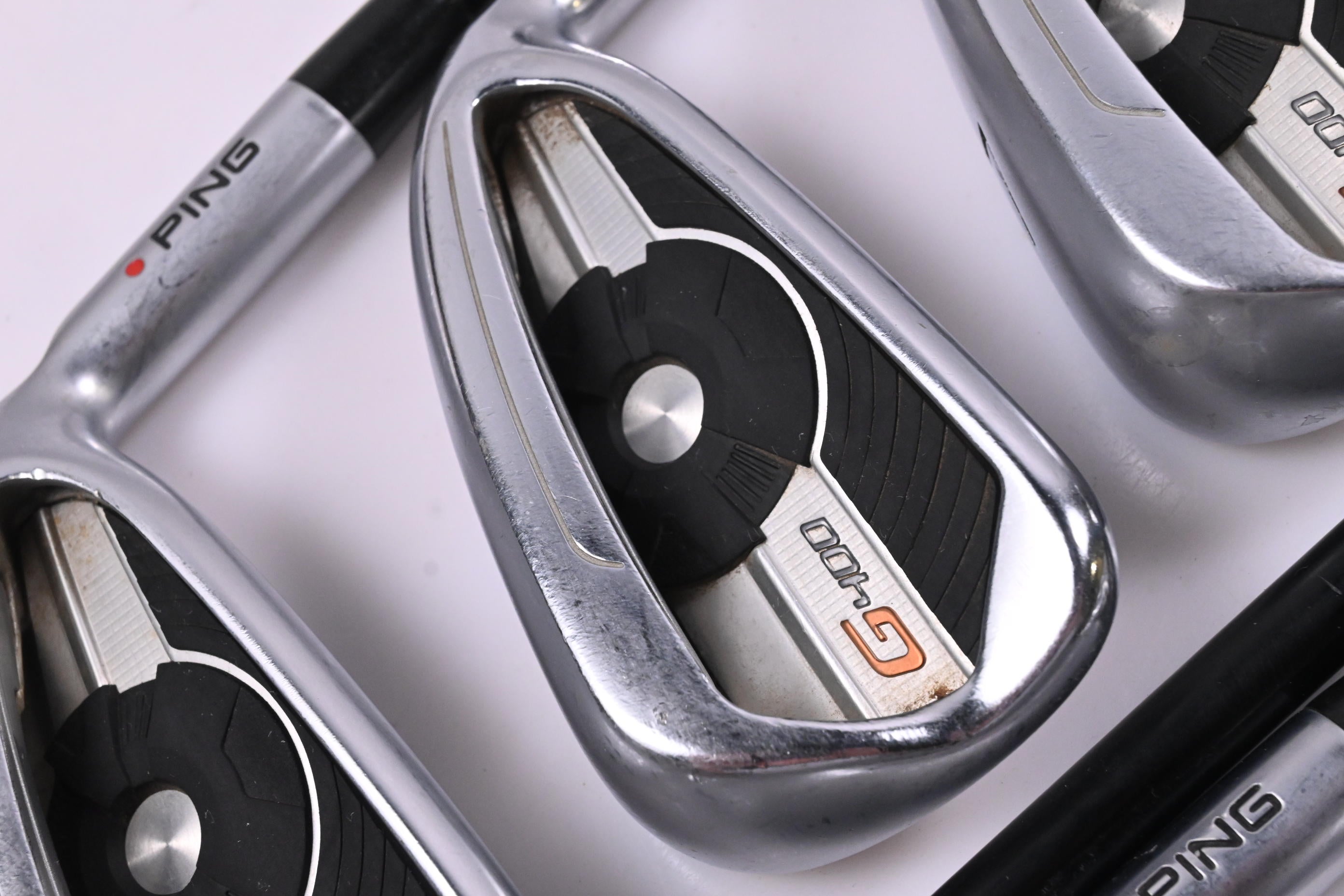 Ping G400 Irons / 5-PW+SW / Red Dot / Senior Flex Ping Alta CB Shafts