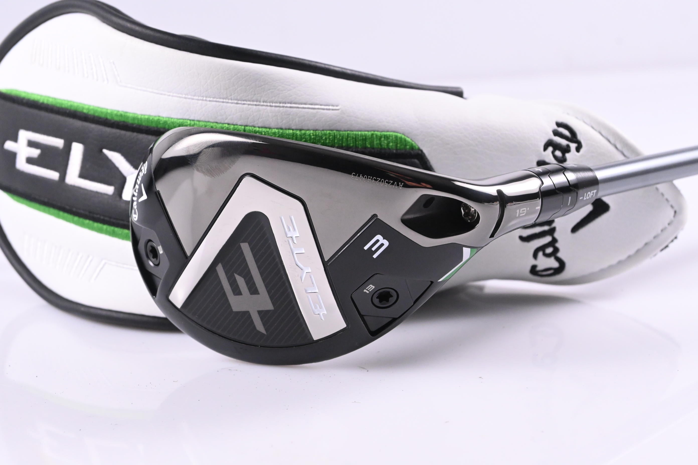 Callaway Elyte #3 Hybrid / 19 Degree / Stiff Flex Denali Charcoal 70 Shaft
