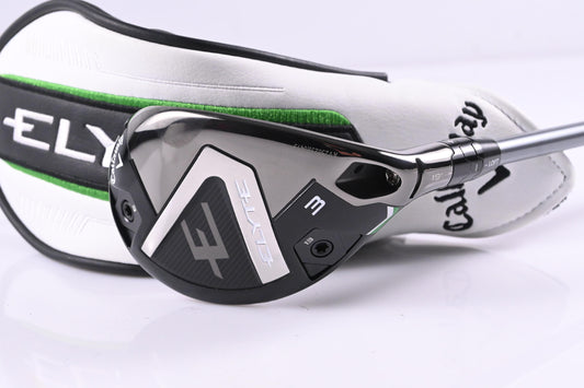 Callaway Elyte #3 Hybrid / 19 Degree / Stiff Flex Denali Charcoal 70 Shaft