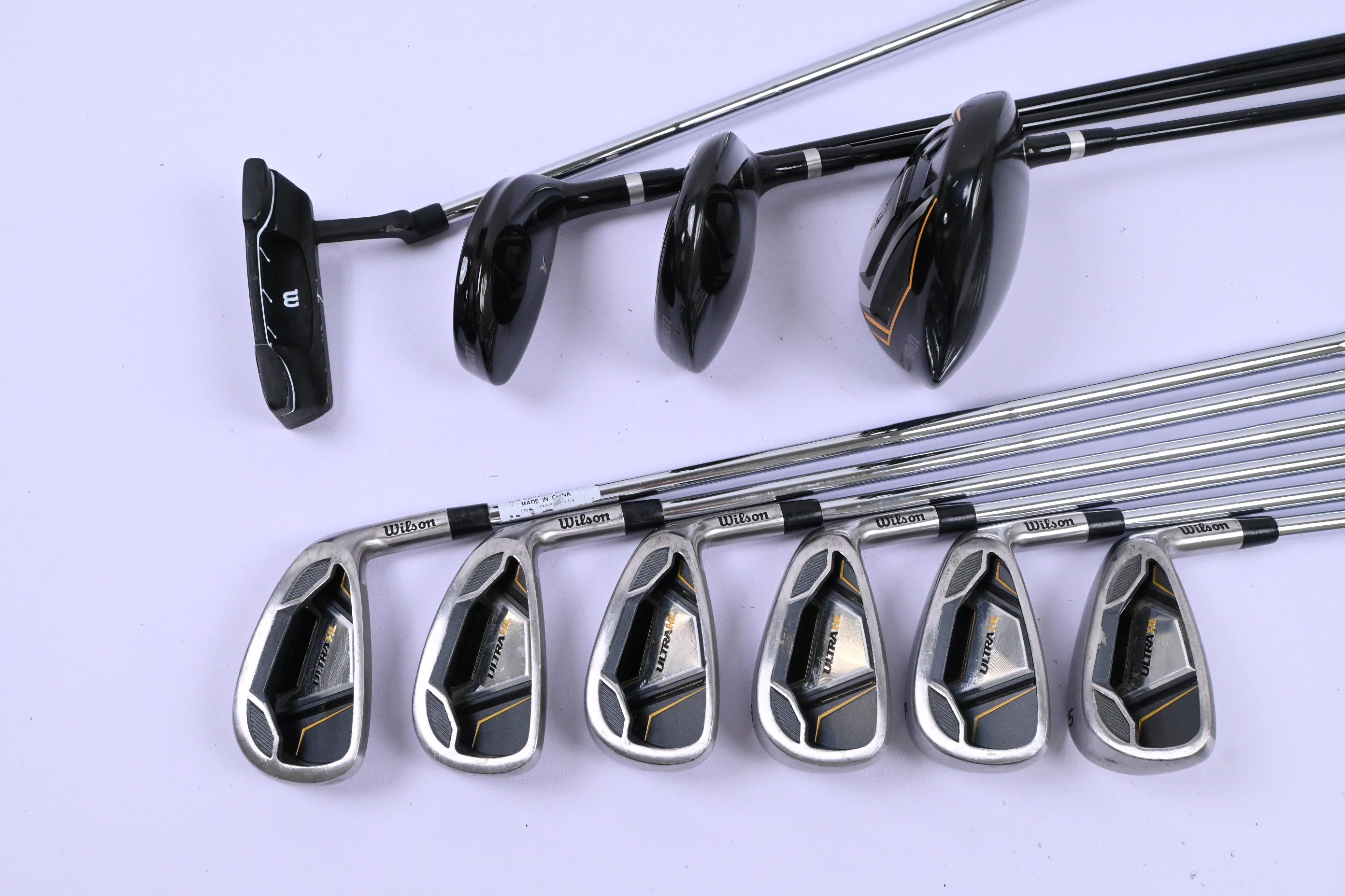 Wilson Ultra HL Package Set / Woods, Irons, Putter, Bag