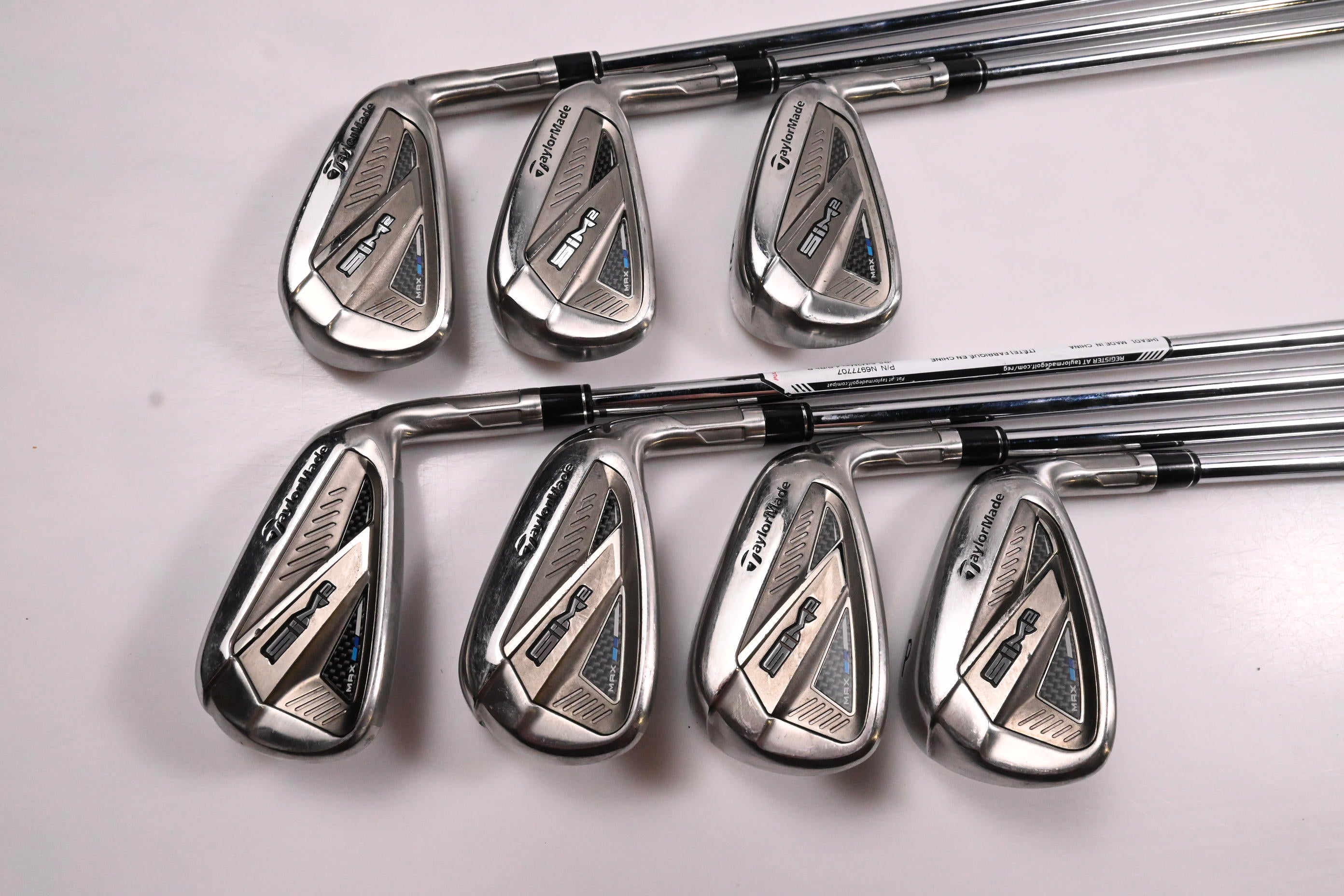 Taylormade SIM2 Max Irons / 4-PW / Regular Flex KBS Max MT 85 Shafts