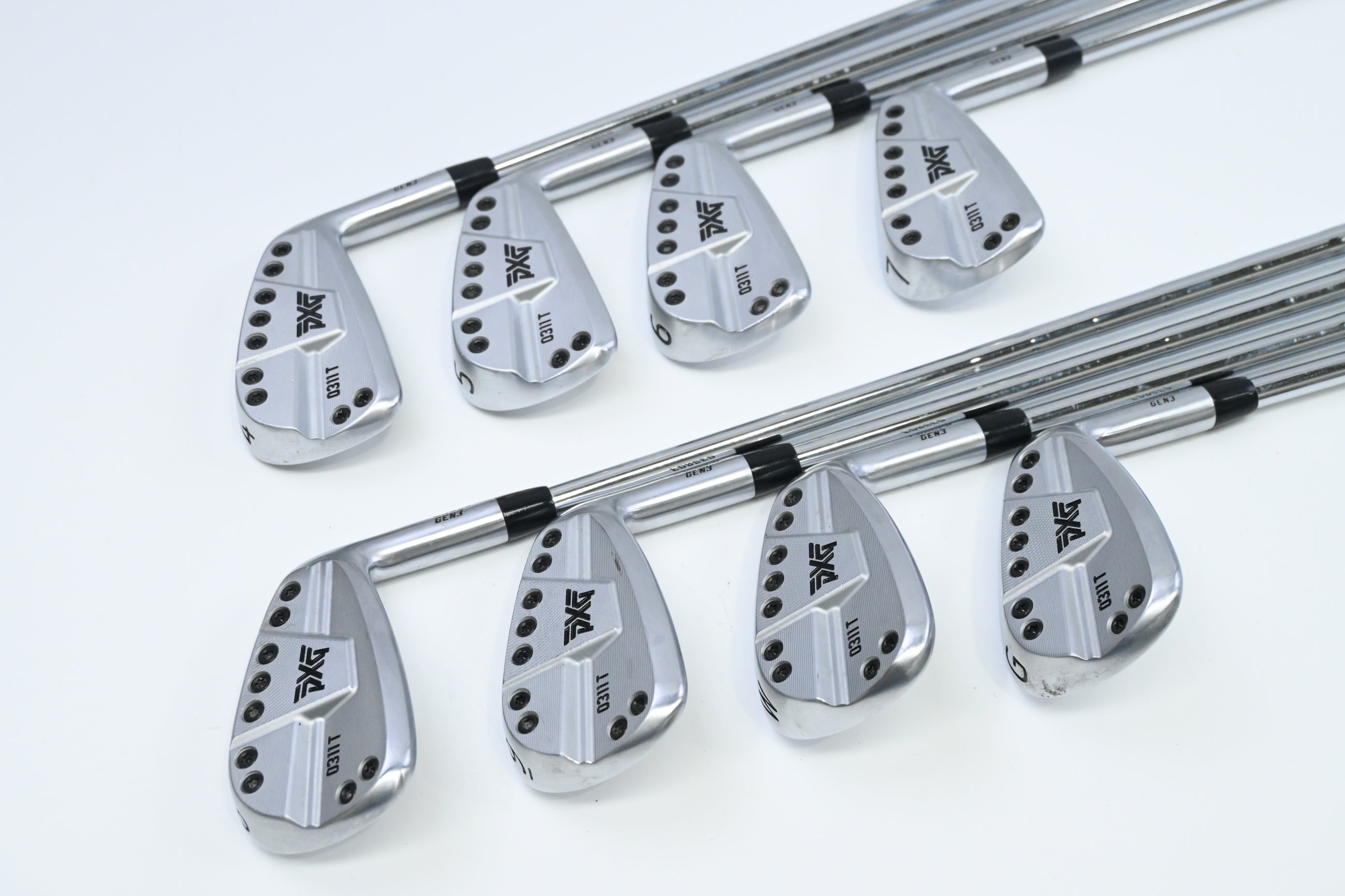 PXG 0311 T Gen3 Irons / 4-PW+GW / Stiff Flex KBS Tour Lite Shafts