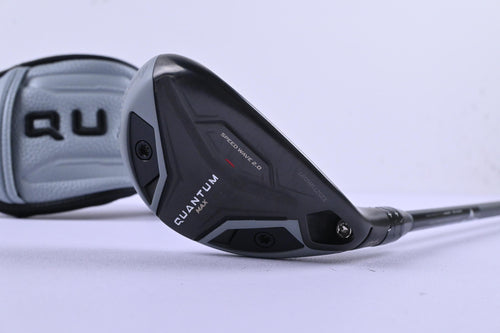 Callaway Quantum Max #5 Hybrid / 24 Degree / Regular Flex Denali Frost Silver 60