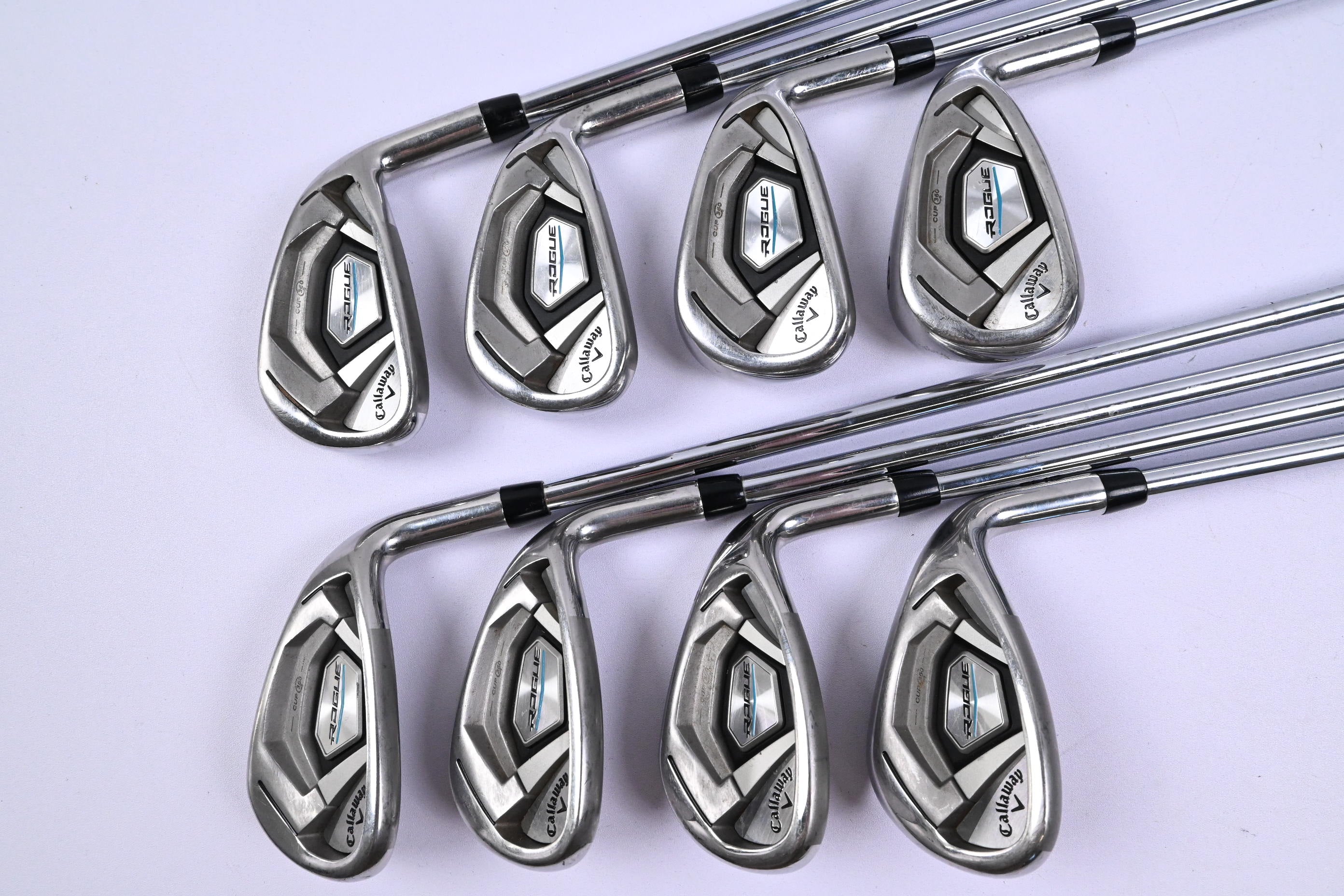 Callaway Rogue Irons / 5-PW+GW+Sw / Regular Flex XP 95 R300 Shaft