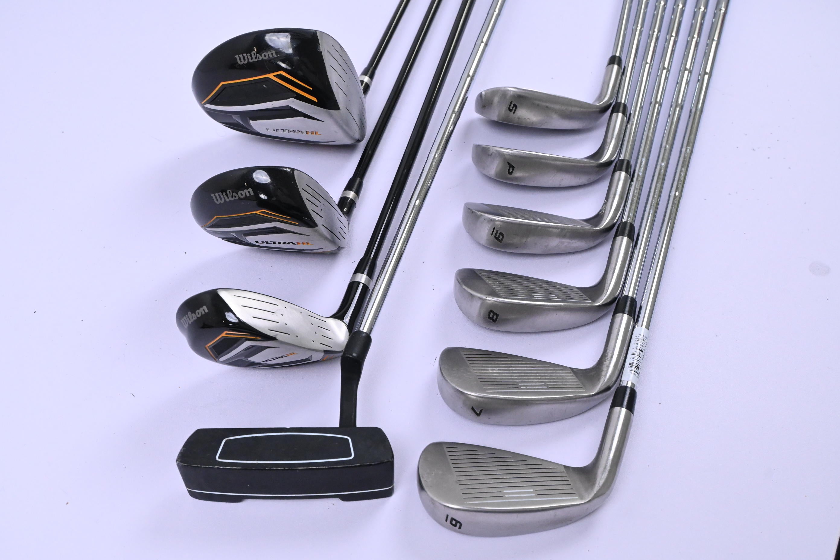 Wilson Ultra HL Package Set / Woods, Irons, Putter, Bag