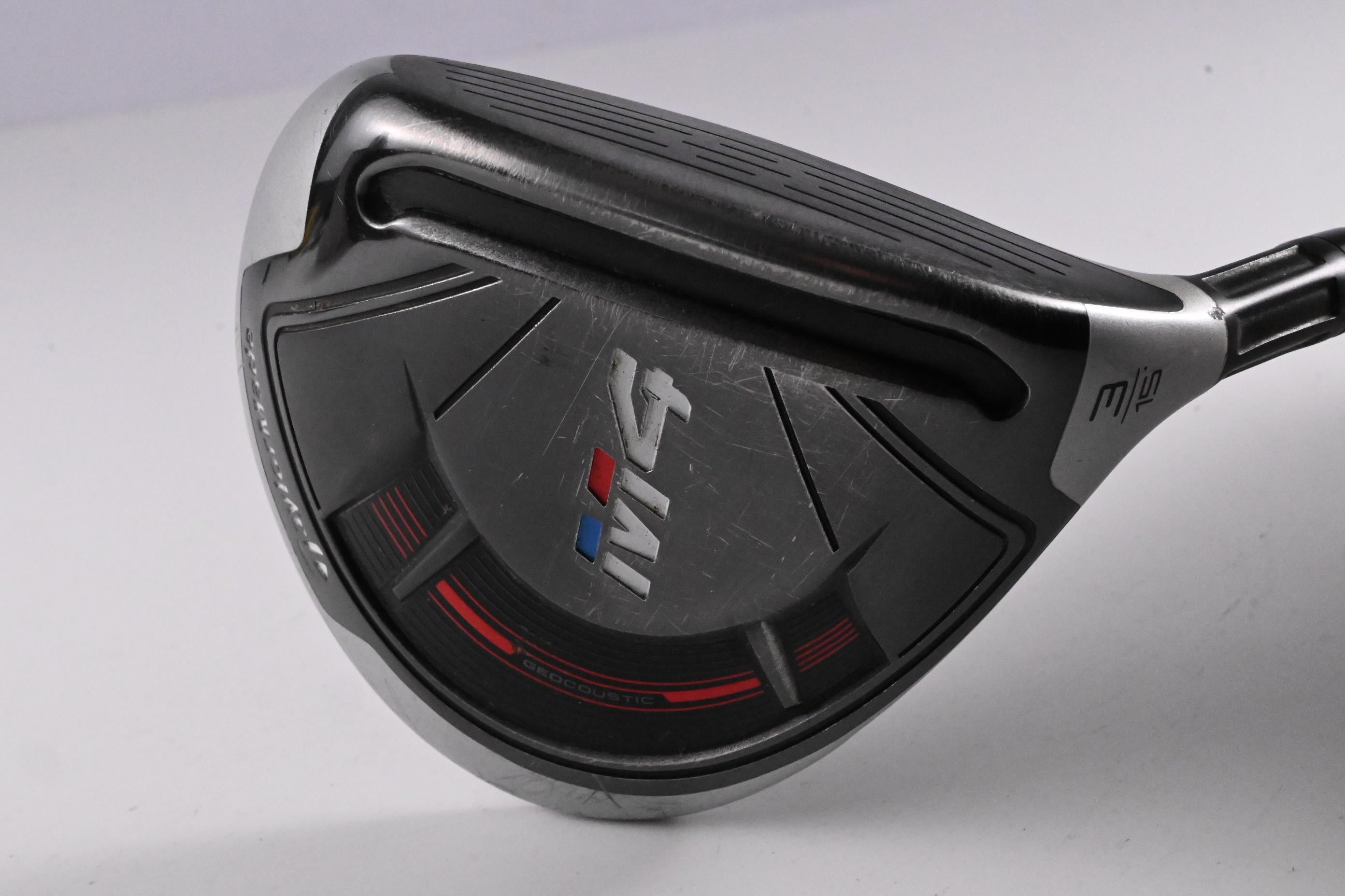 Taylormade M4 #3 Wood / 15 Degree / Regular Flex Fujikura Atmos Red 5 Shaft