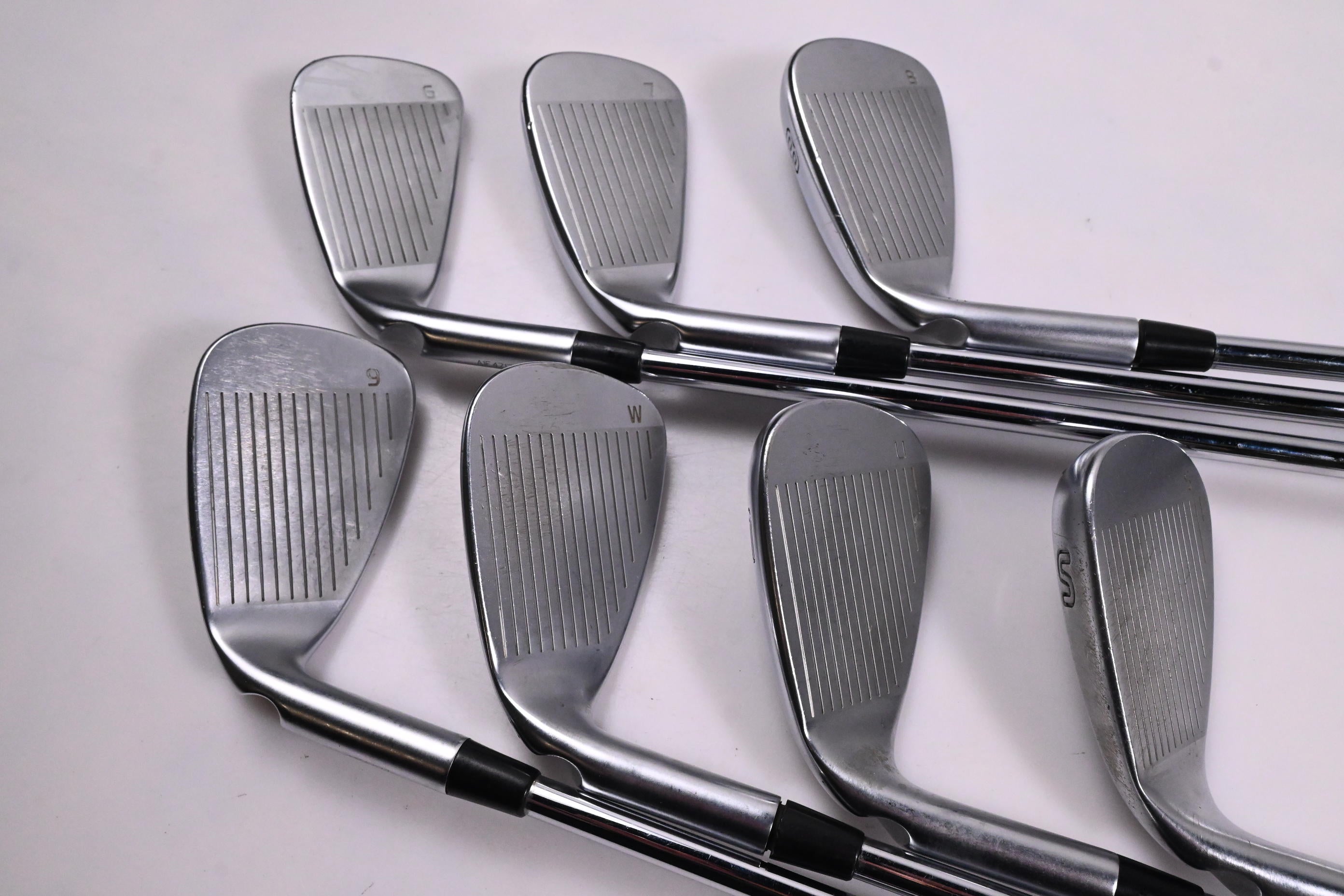 Ping G410 Irons / 6-PW+GW+SW / Blue Dot / Regular Flex Elevate MPH 95 Shafts