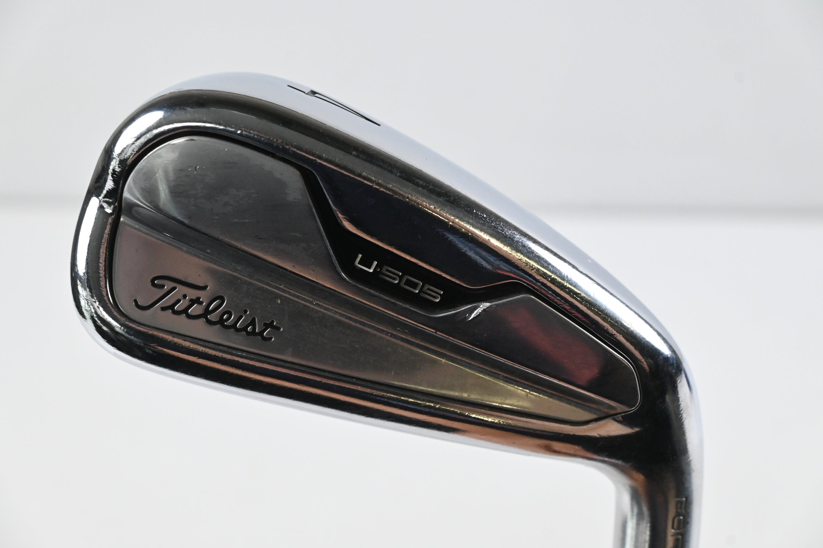 Titleist U505 #4 Iron / 22 Degree / Stiff Flex HZRDUS Smoke Black RDX 80 Shaft