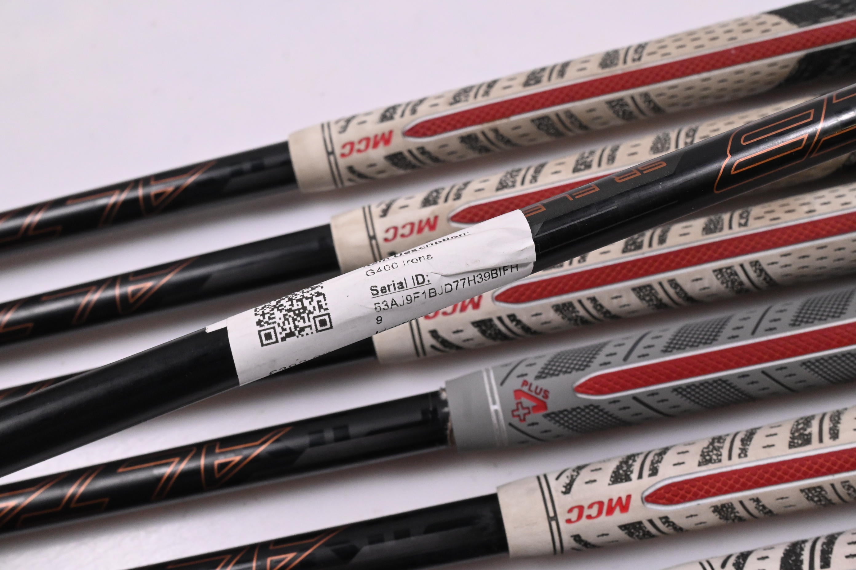 Ping G400 Irons / 5-PW+SW / Red Dot / Senior Flex Ping Alta CB Shafts