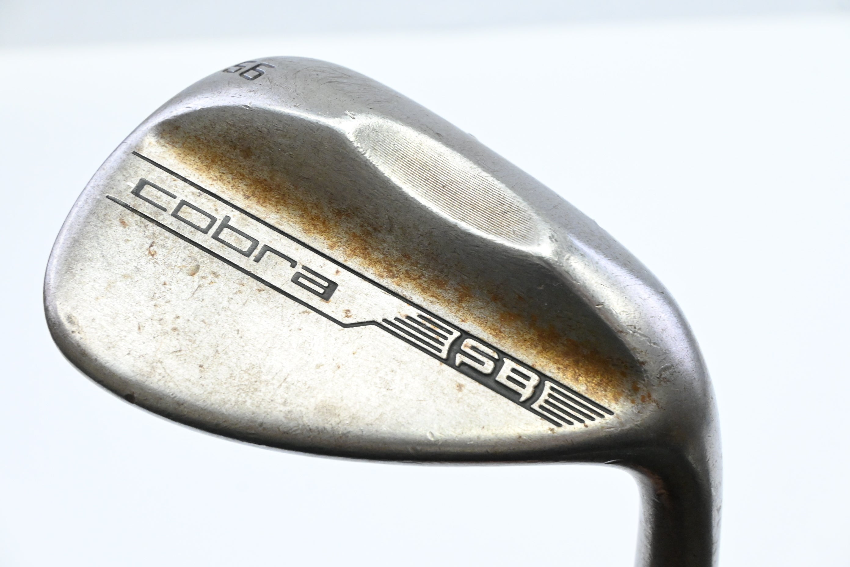 Cobra Snakebite Raw Sand Wedge / 56 Degree / Stiff Flex KBS TGI 90 Shaft