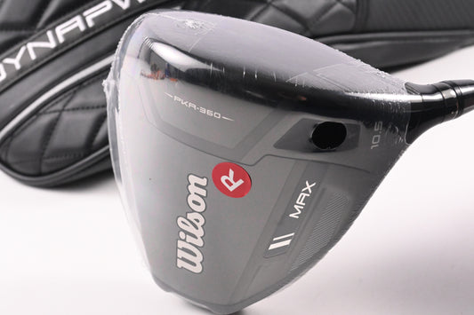 Wilson Staff DYNAPWR 2025 Max Driver / 10.5 Degree / Regular Flex LINQ M40X Red