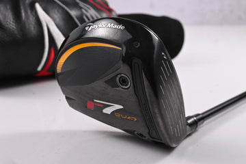 Taylormade R7 Quad Mini Driver / 11.5 Degree / Stiff Flex Fujikura Speeder 6