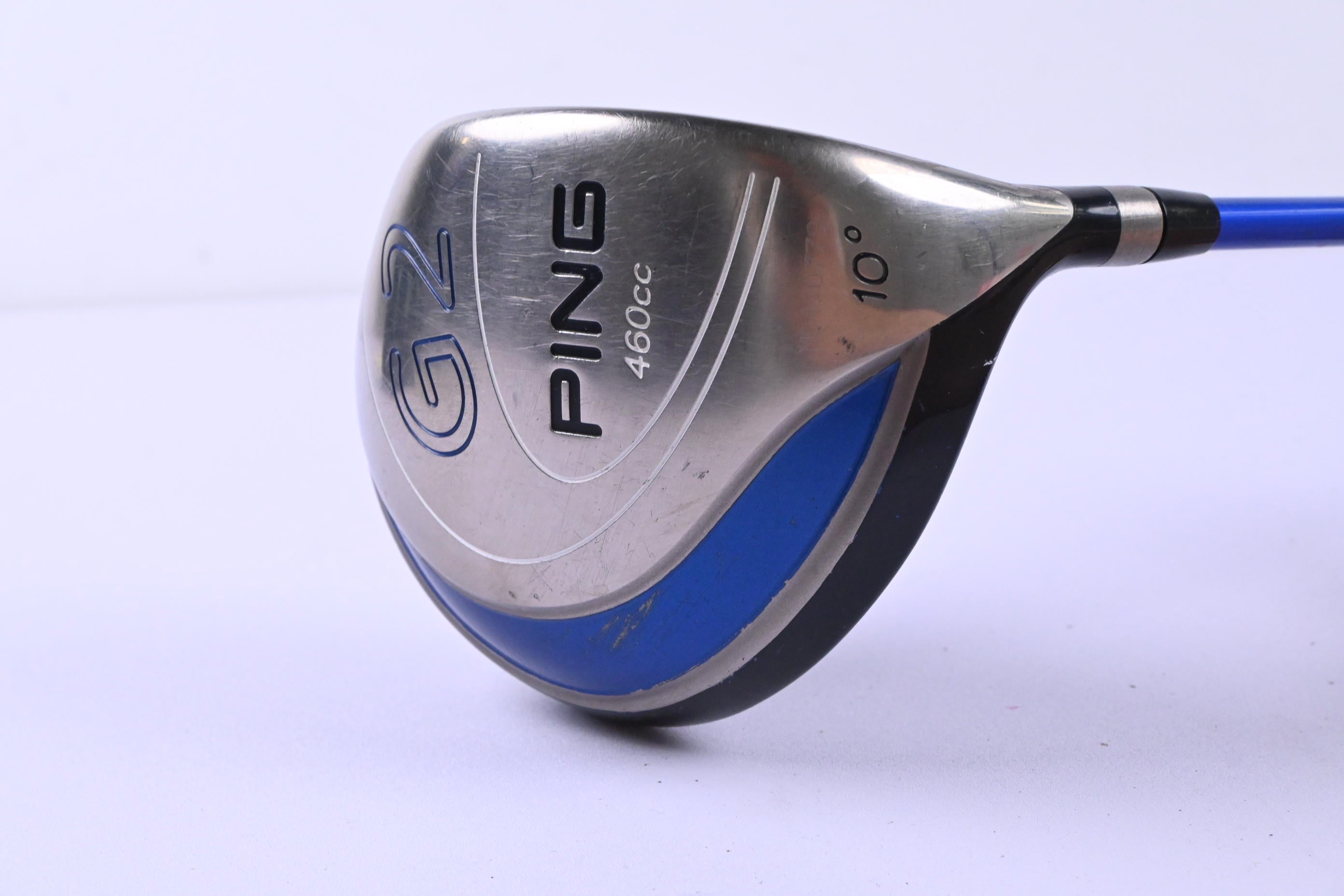 Ping G2 Driver / 10 Degree / Stiff Flex Grafalloy ProLaunch Blue 65 Shaft