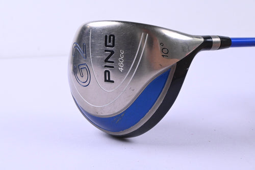 Ping G2 Driver / 10 Degree / Stiff Flex Grafalloy ProLaunch Blue 65 Shaft