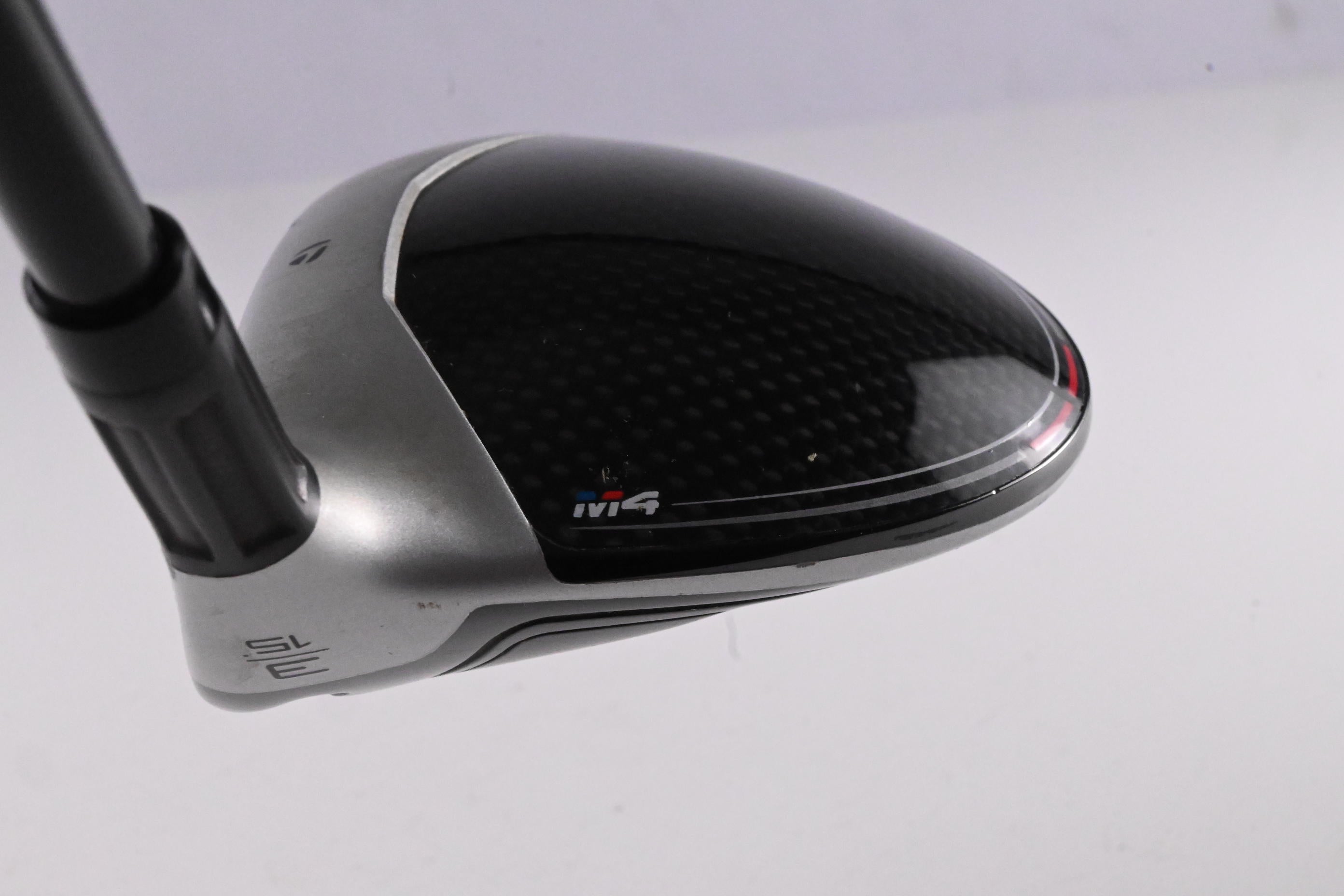 Taylormade M4 #3 Wood / 15 Degree / Regular Flex Fujikura Atmos Red 5 Shaft