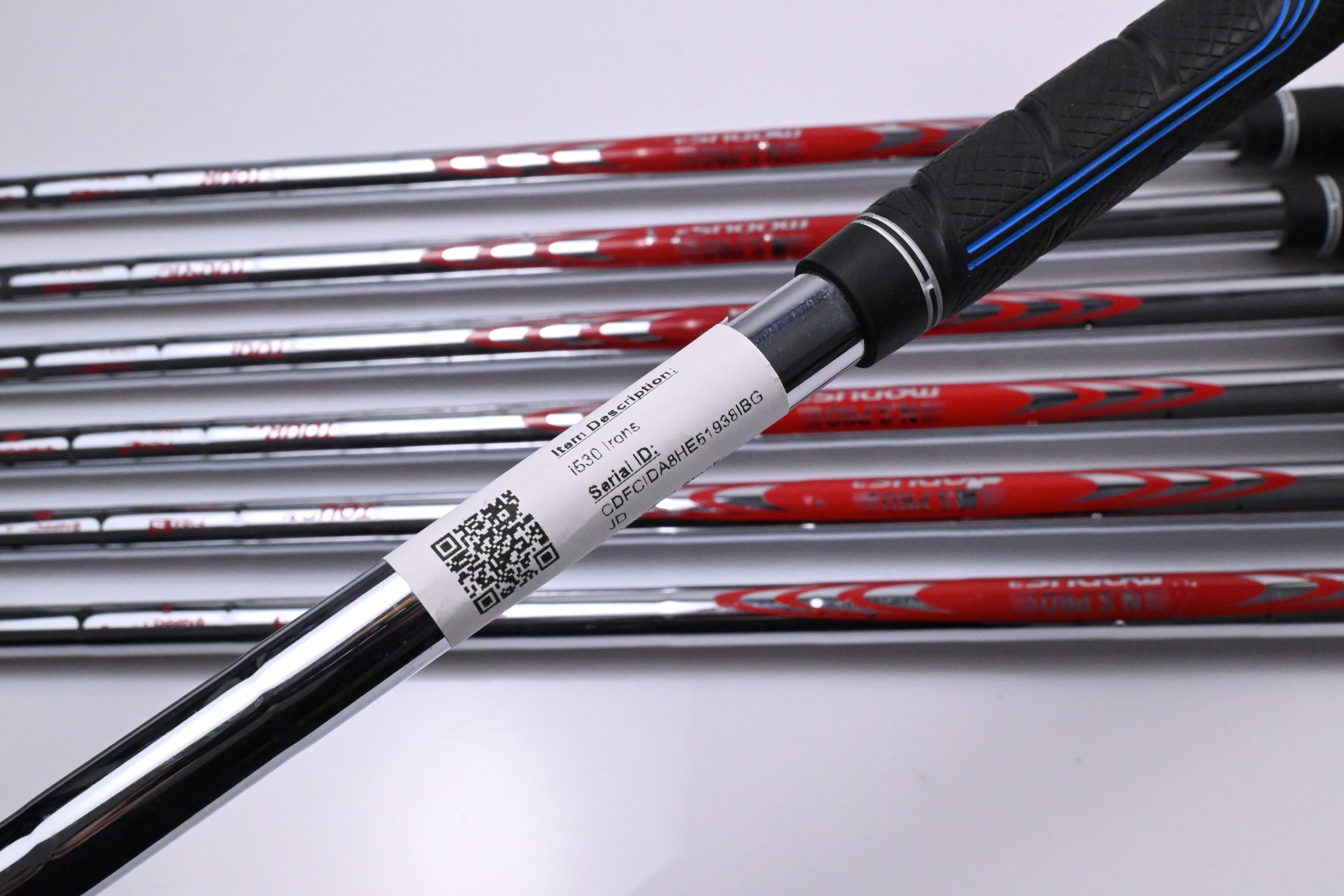 Ping i530 Irons / 5-PW+UW / Black Dot / Stiff Flex N.S.Pro Modus3 Tour 105