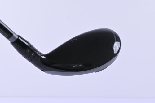 Callaway Quantum Max #5 Hybrid / 24 Degree / Regular Flex Denali Frost Silver 60